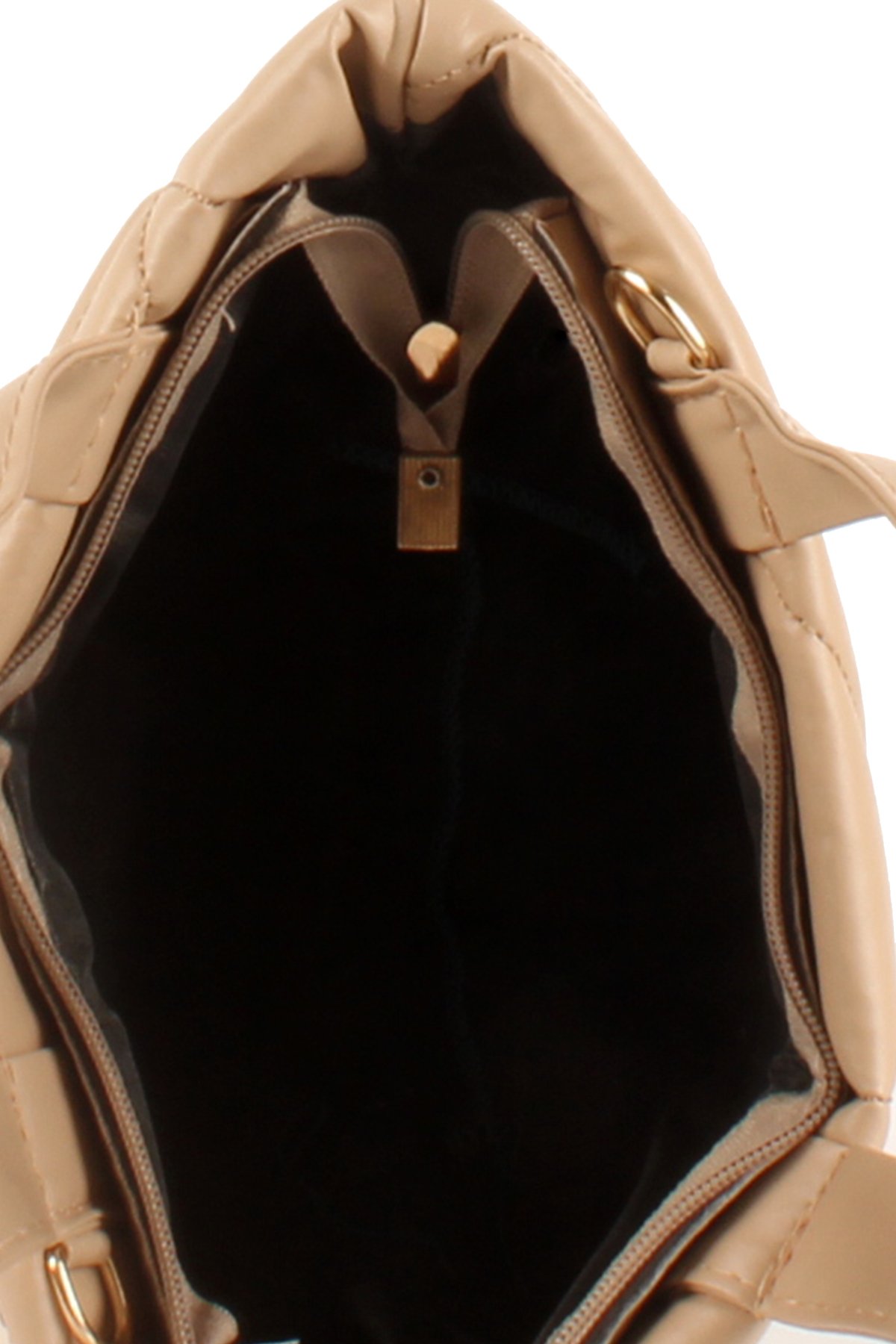 LWE20691-SyhTalhaLuwwe Bag'sKadın Yumuşak Deri Şişme Kapitoneli El ve Omuz Çantası (20691)