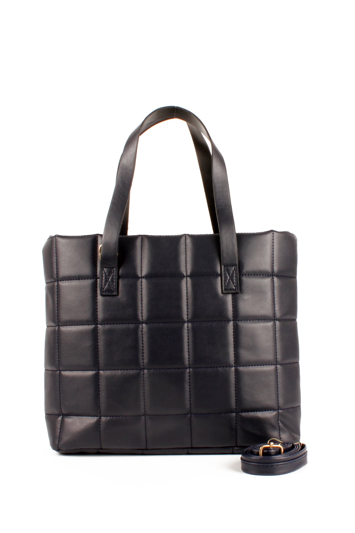 LWE20720-SyhTalhaLuwwe Bag'sKadın Yumuşak Dokulu Destekli Kapitoneli El ve Omuz Çantası (20720)