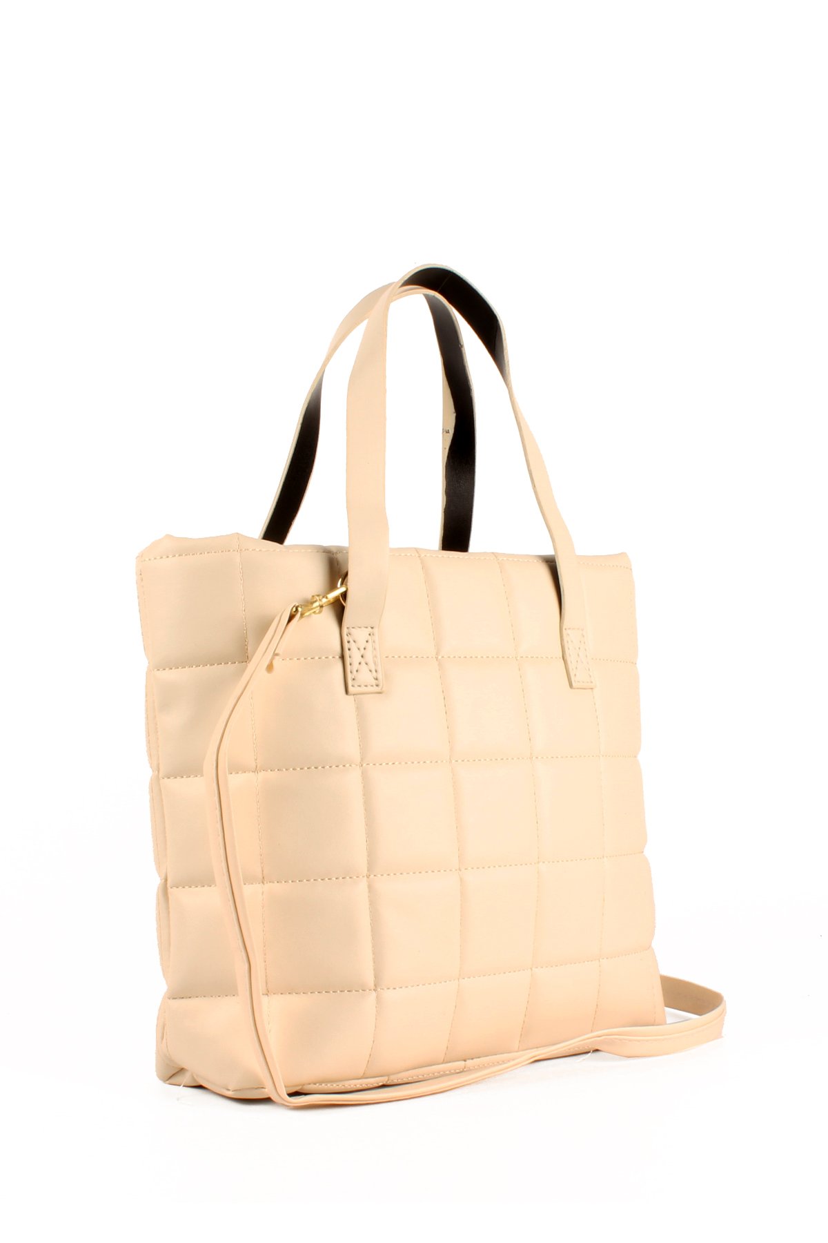 LWE20720-SyhTalhaLuwwe Bag'sKadın Yumuşak Dokulu Destekli Kapitoneli El ve Omuz Çantası (20720)