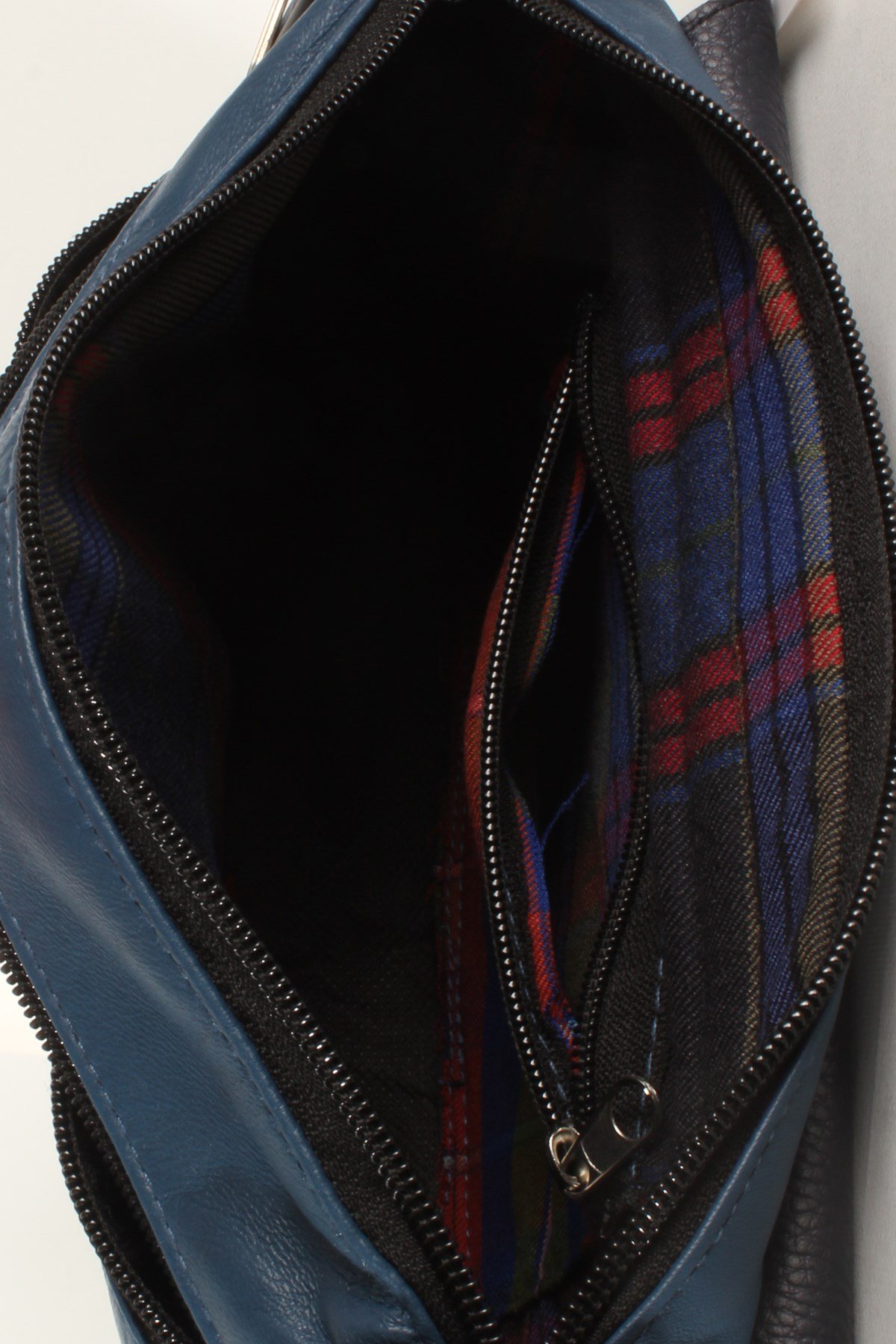 LWE1406-SLuwweLuwwe Bag'sKadın Yumuşak Hakiki Deri Parçalı ve Renkli Omuz Çantası (1406)