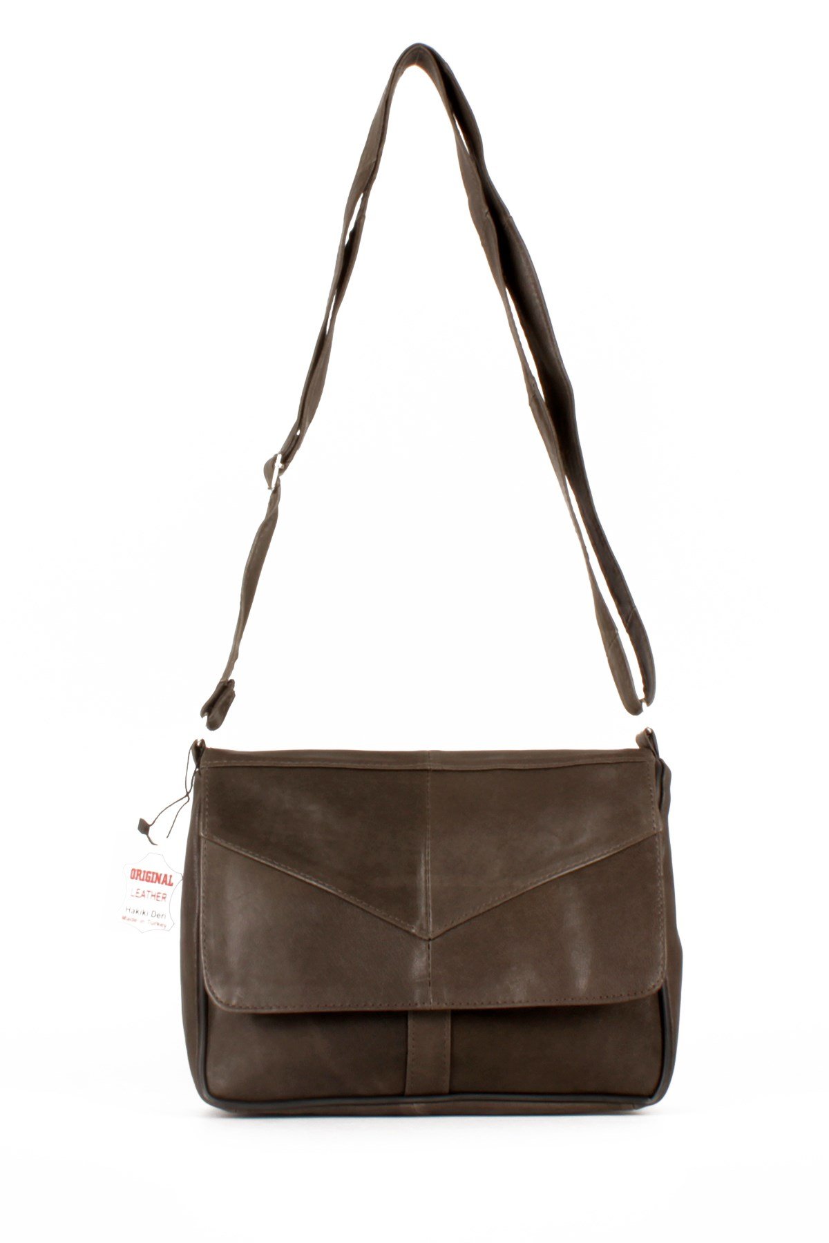 LWE1406-SLuwweLuwwe Bag'sKadın Yumuşak Hakiki Deri Parçalı ve Renkli Omuz Çantası (1406)