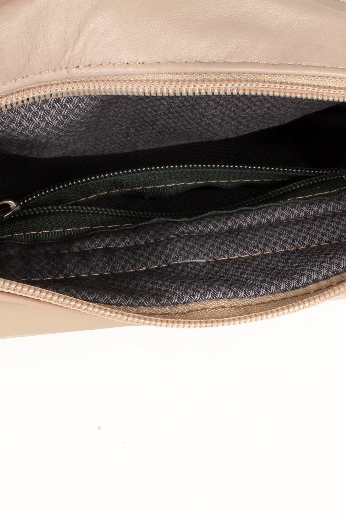 LWE1406-SLuwweLuwwe Bag'sKadın Yumuşak Hakiki Deri Parçalı ve Renkli Omuz Çantası (1406)