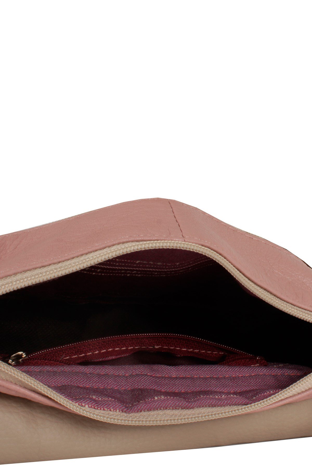 LWE1406-SLuwweLuwwe Bag'sKadın Yumuşak Hakiki Deri Parçalı ve Renkli Omuz Çantası (1406)