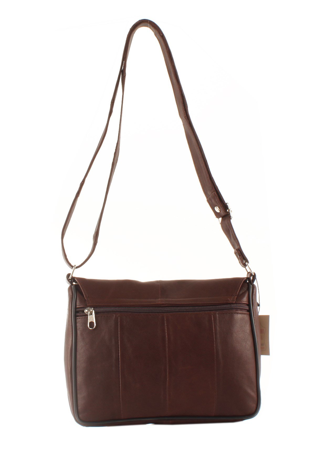 LWE1406-SLuwweLuwwe Bag'sKadın Yumuşak Hakiki Deri Parçalı ve Renkli Omuz Çantası (1406)