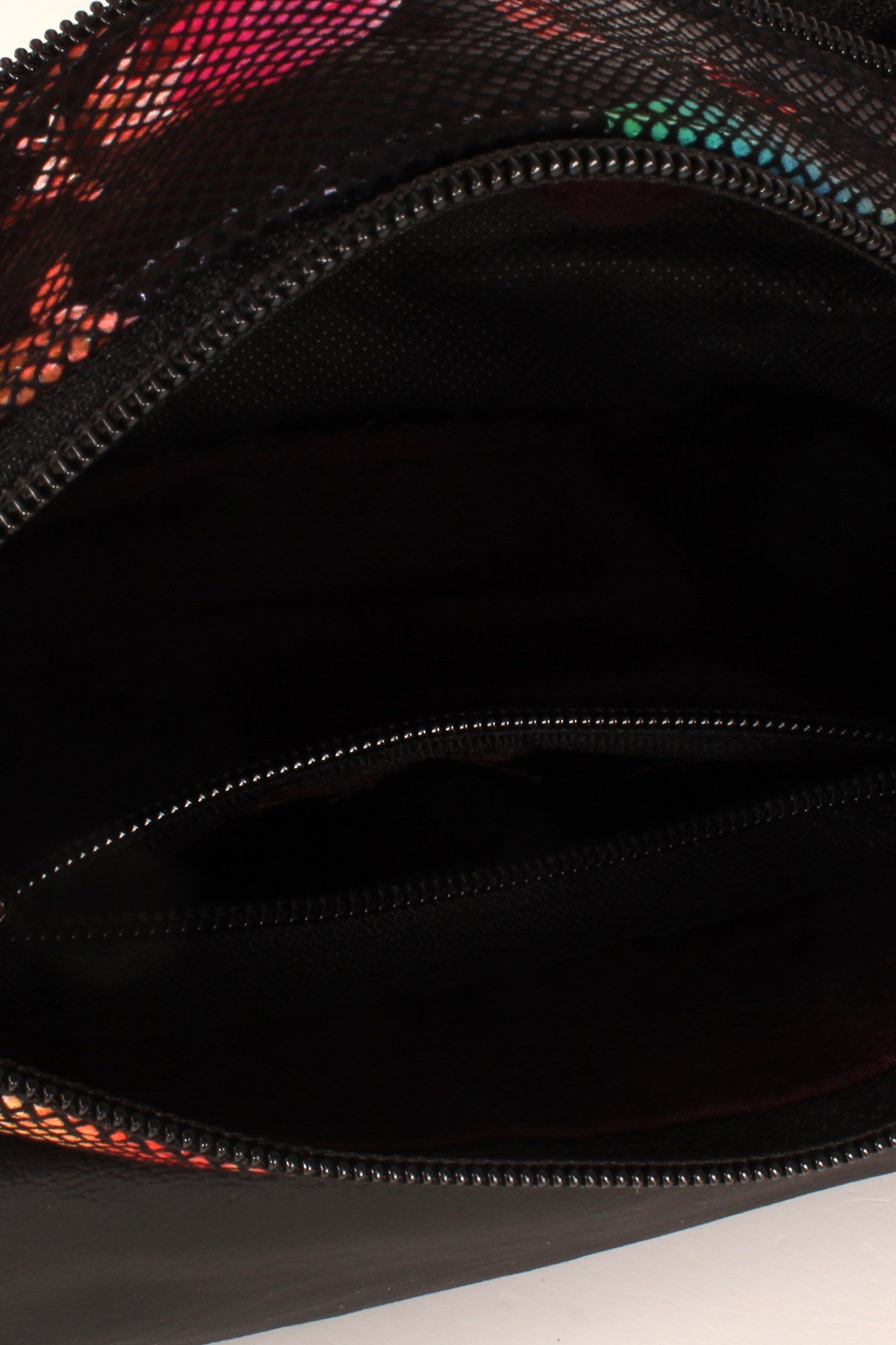 LWE1406-SLuwweLuwwe Bag'sKadın Yumuşak Hakiki Deri Parçalı ve Renkli Omuz Çantası (1406)