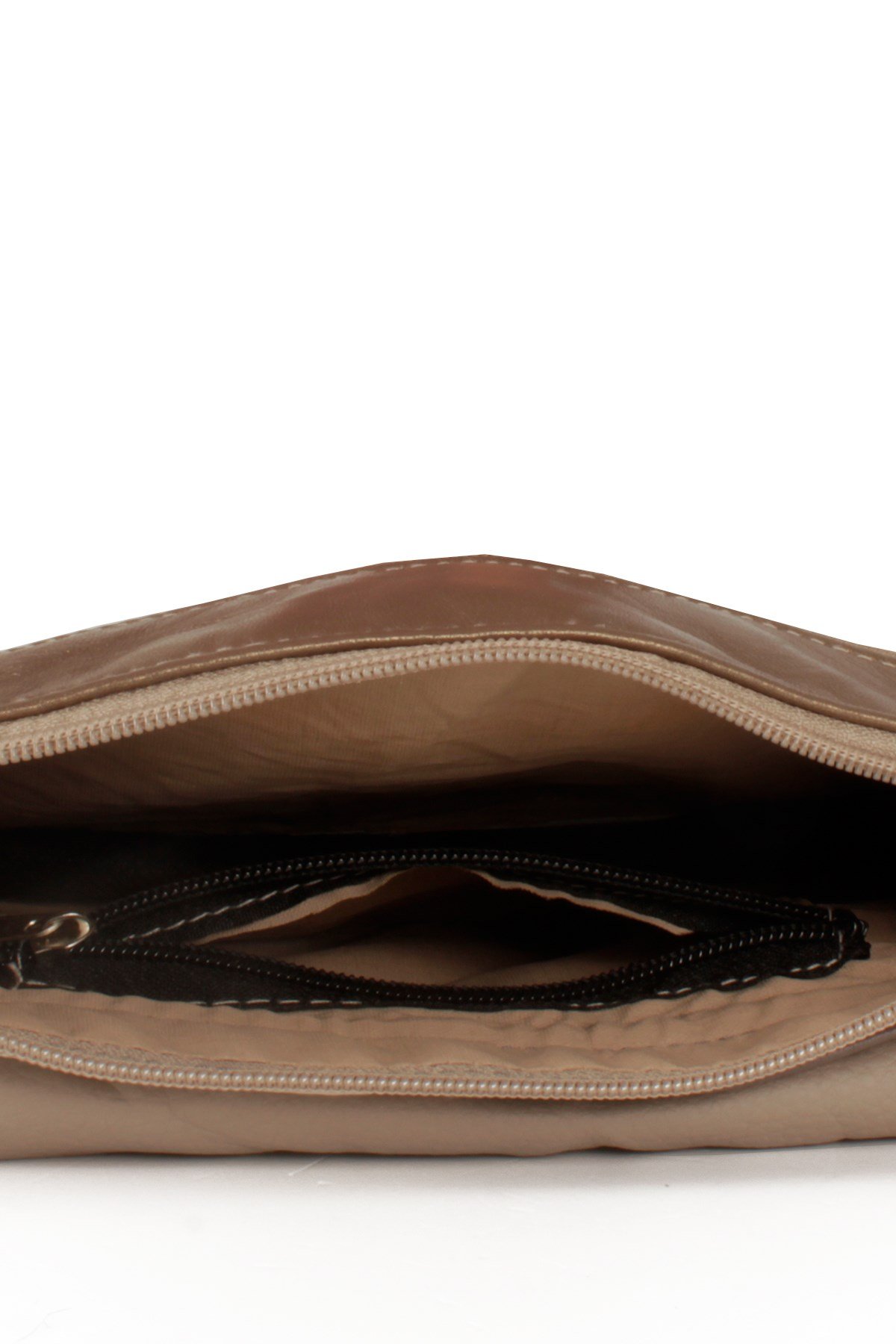 LWE1406-SLuwweLuwwe Bag'sKadın Yumuşak Hakiki Deri Parçalı ve Renkli Omuz Çantası (1406)