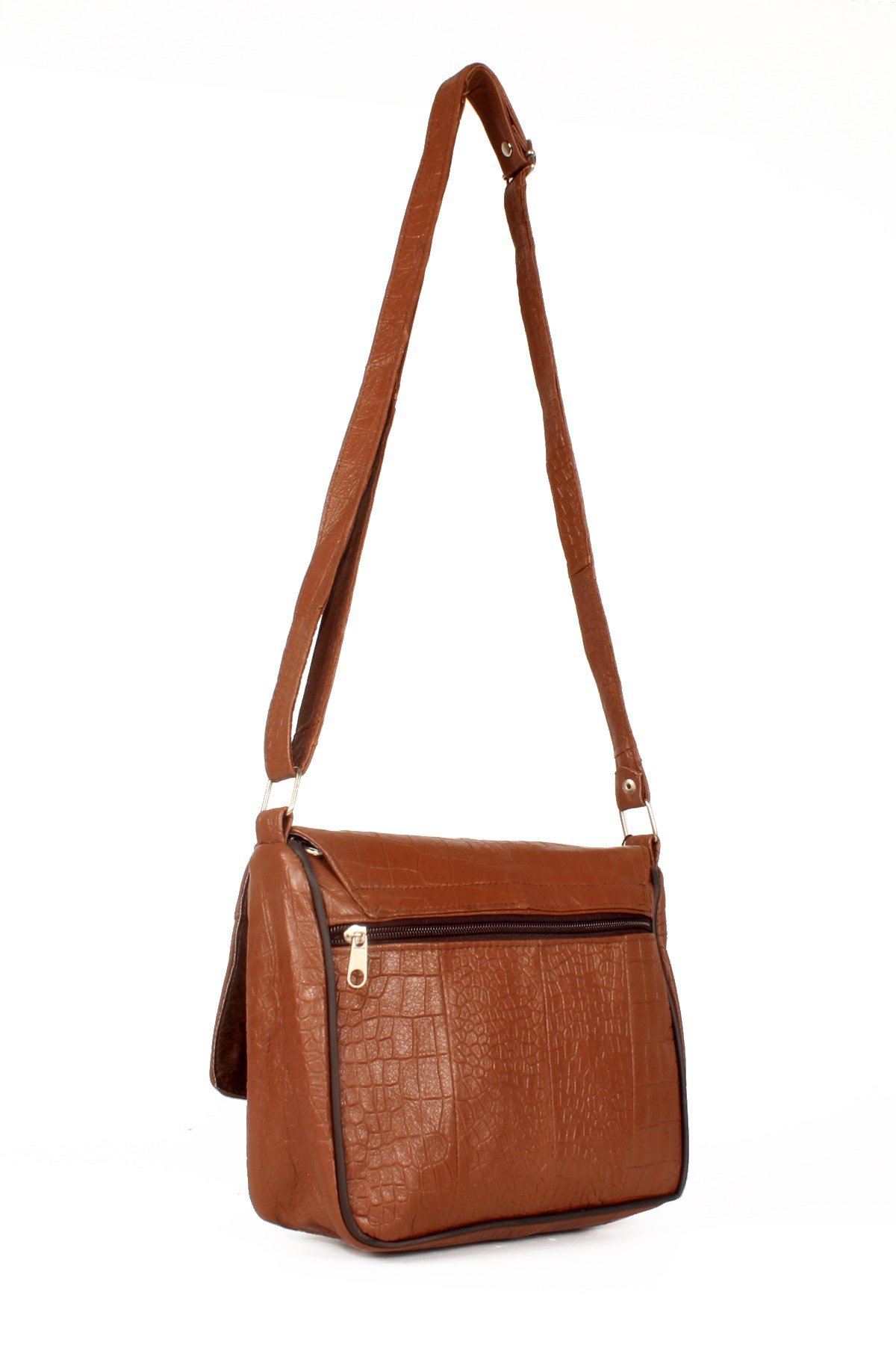 LWE1406-SLuwweLuwwe Bag'sKadın Yumuşak Hakiki Deri Parçalı ve Renkli Omuz Çantası (1406)