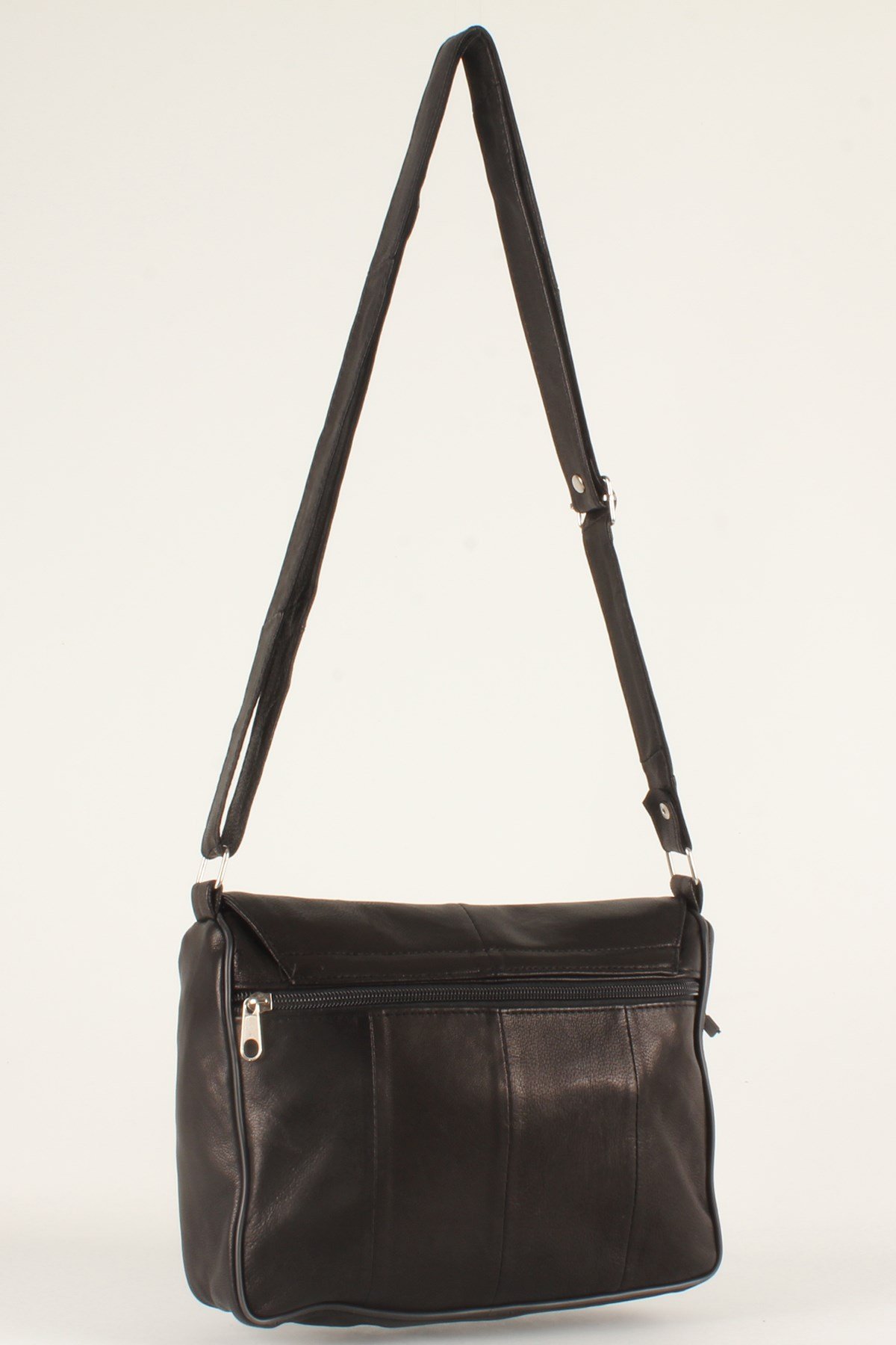 LWE1406-SLuwweLuwwe Bag'sKadın Yumuşak Hakiki Deri Parçalı ve Renkli Omuz Çantası (1406)