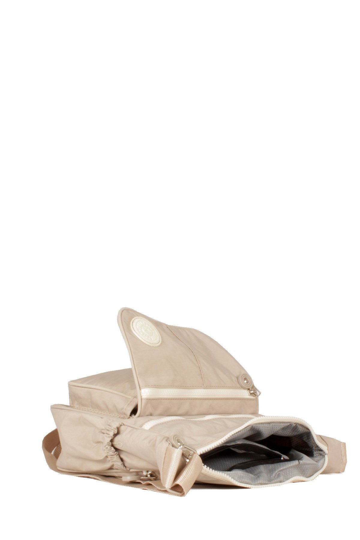 LWE10520-STalhaLuwwe Bag'sKadın Yumuşak Krinkıl Kumaş Estetik Çok Cepli Omuz - Postacı Çanta(10520)