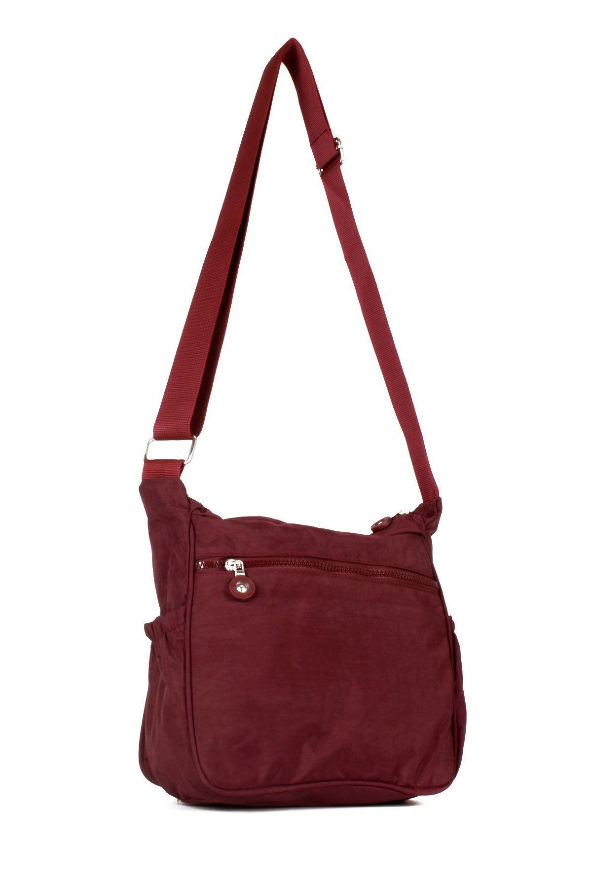 LWE10520-STalhaLuwwe Bag'sKadın Yumuşak Krinkıl Kumaş Estetik Çok Cepli Omuz - Postacı Çanta(10520)