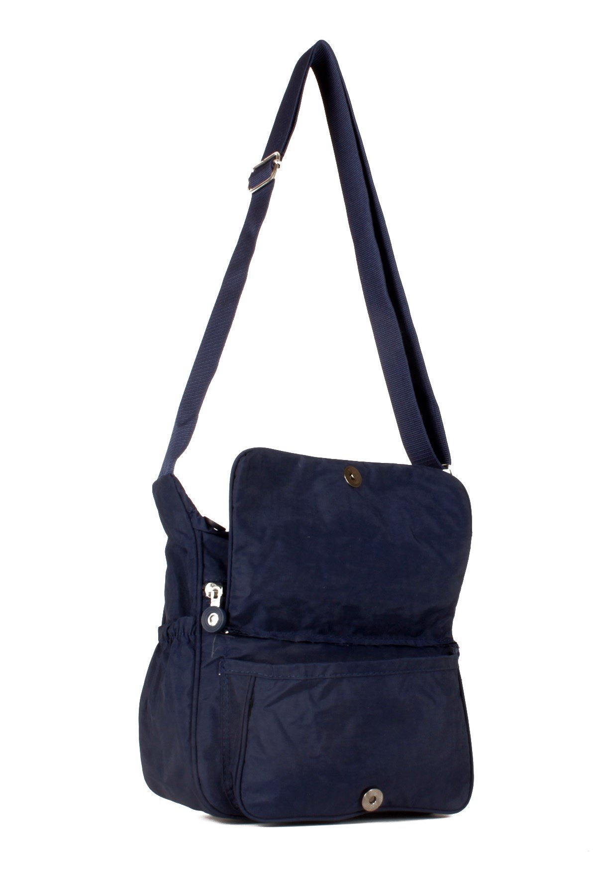 LWE10520-STalhaLuwwe Bag'sKadın Yumuşak Krinkıl Kumaş Estetik Çok Cepli Omuz - Postacı Çanta(10520)