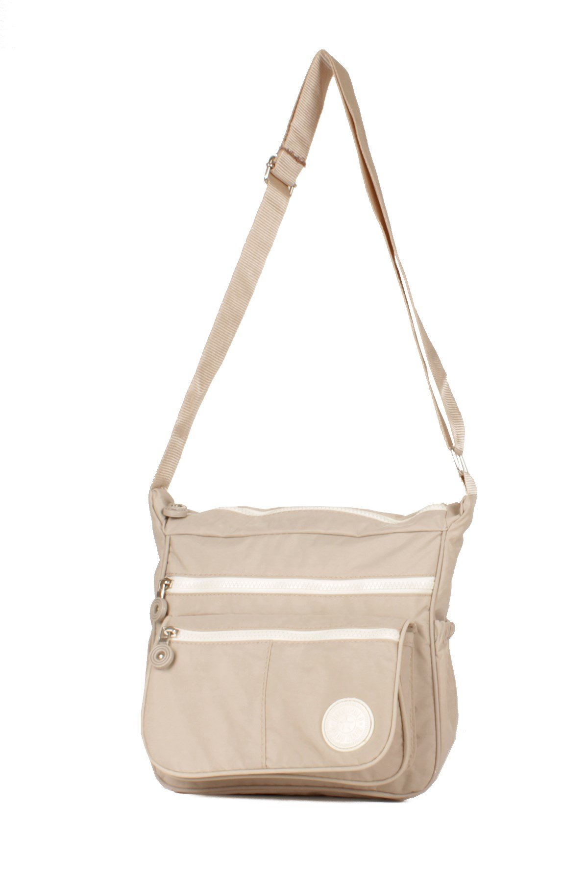 LWE10520-STalhaLuwwe Bag'sKadın Yumuşak Krinkıl Kumaş Estetik Çok Cepli Omuz - Postacı Çanta(10520)