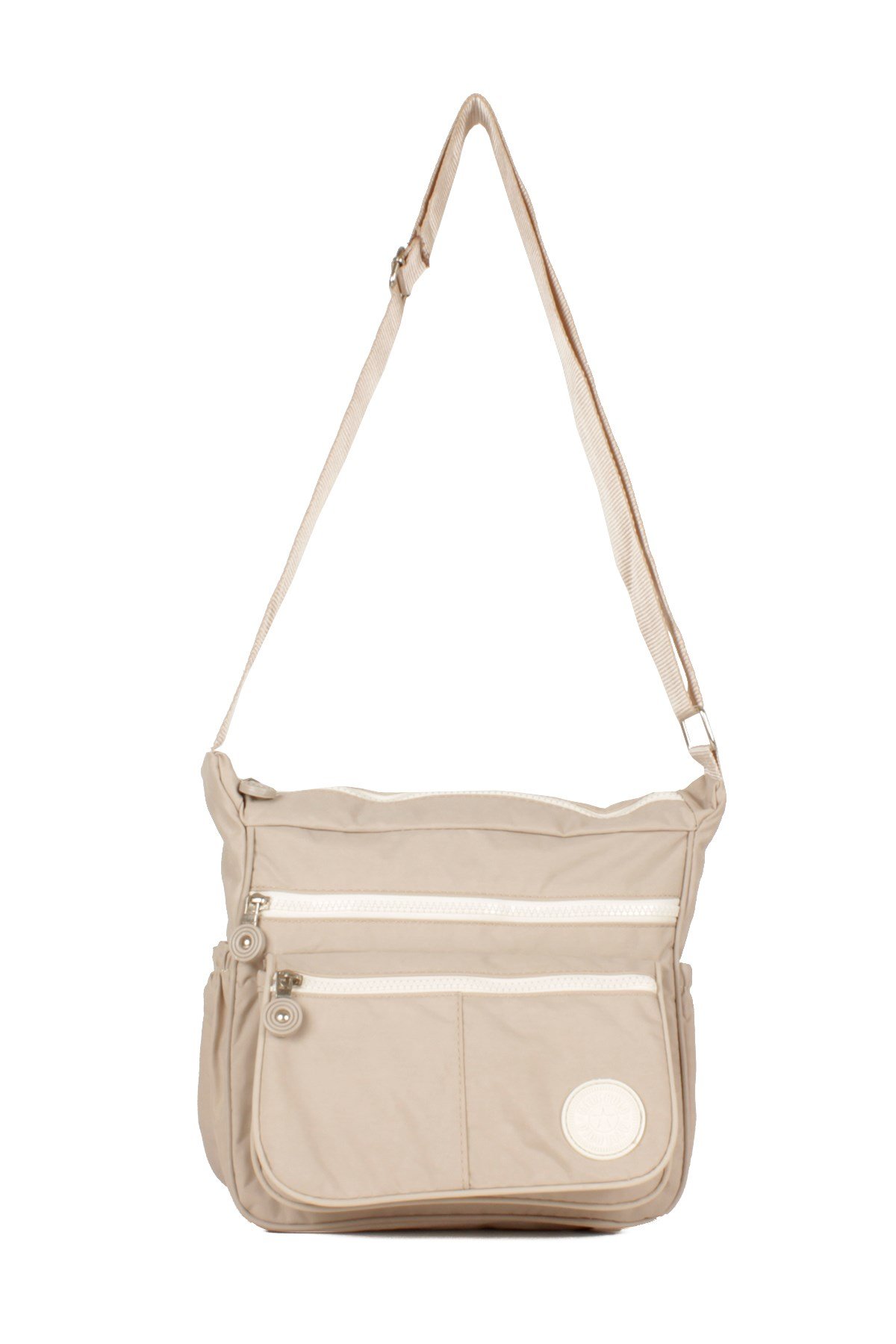 LWE10520-STalhaLuwwe Bag'sKadın Yumuşak Krinkıl Kumaş Estetik Çok Cepli Omuz - Postacı Çanta(10520)