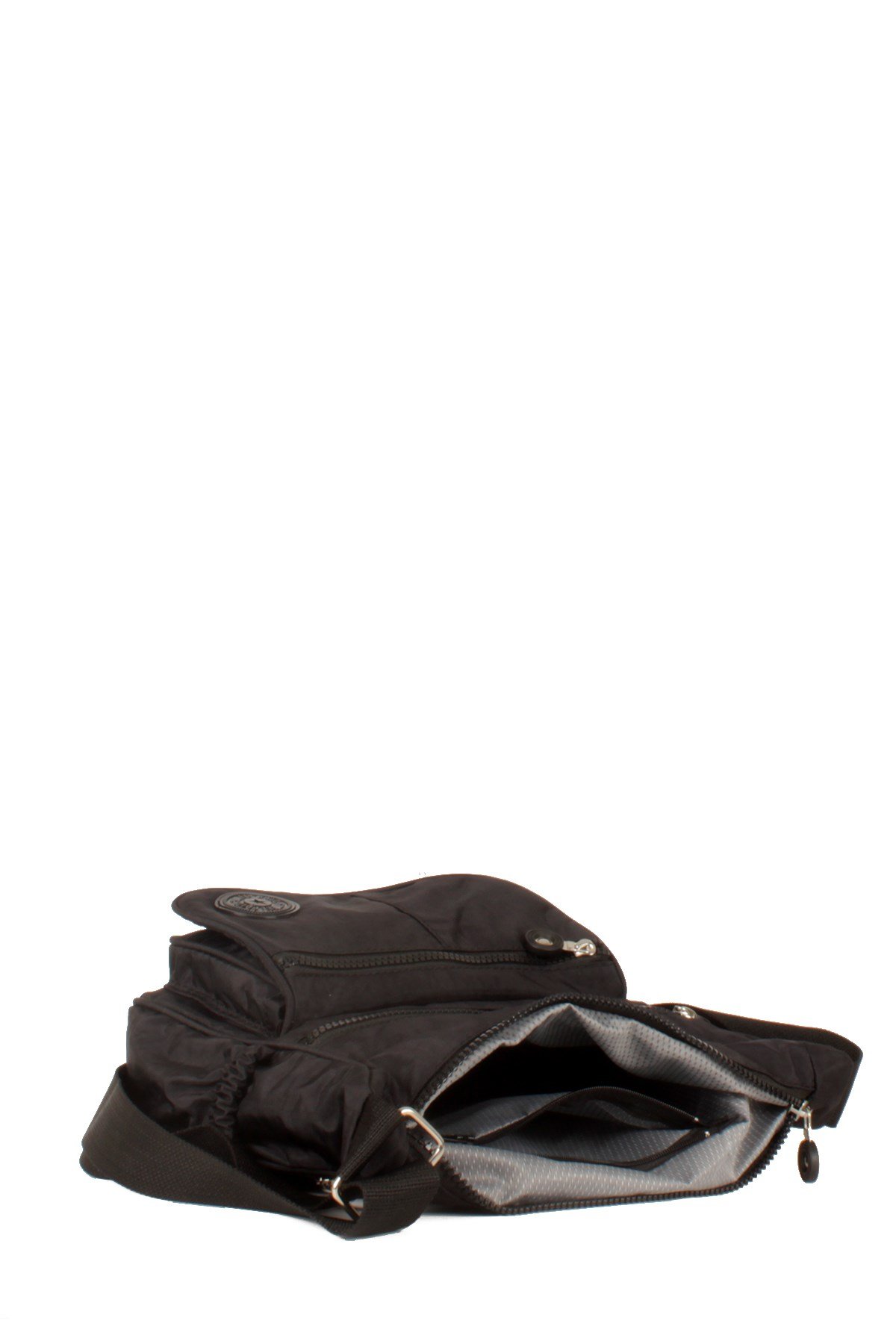 LWE10520-STalhaLuwwe Bag'sKadın Yumuşak Krinkıl Kumaş Estetik Çok Cepli Omuz - Postacı Çanta(10520)