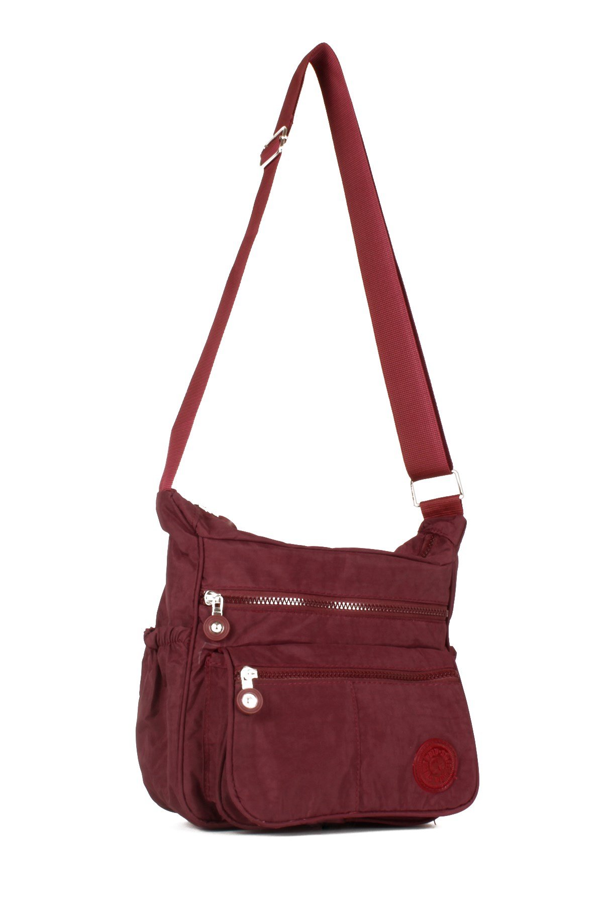 LWE10520-STalhaLuwwe Bag'sKadın Yumuşak Krinkıl Kumaş Estetik Çok Cepli Omuz - Postacı Çanta(10520)