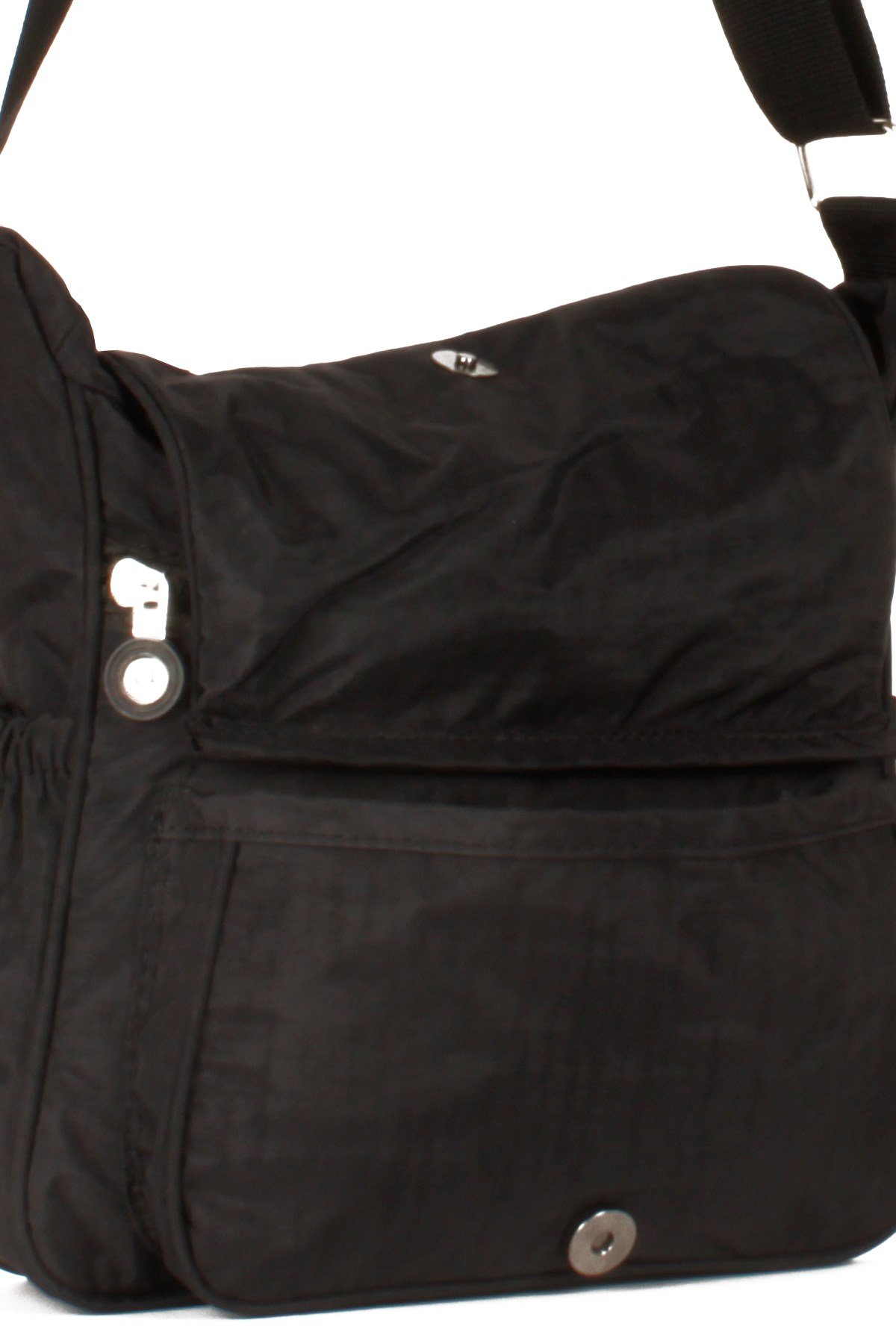 LWE10520-STalhaLuwwe Bag'sKadın Yumuşak Krinkıl Kumaş Estetik Çok Cepli Omuz - Postacı Çanta(10520)