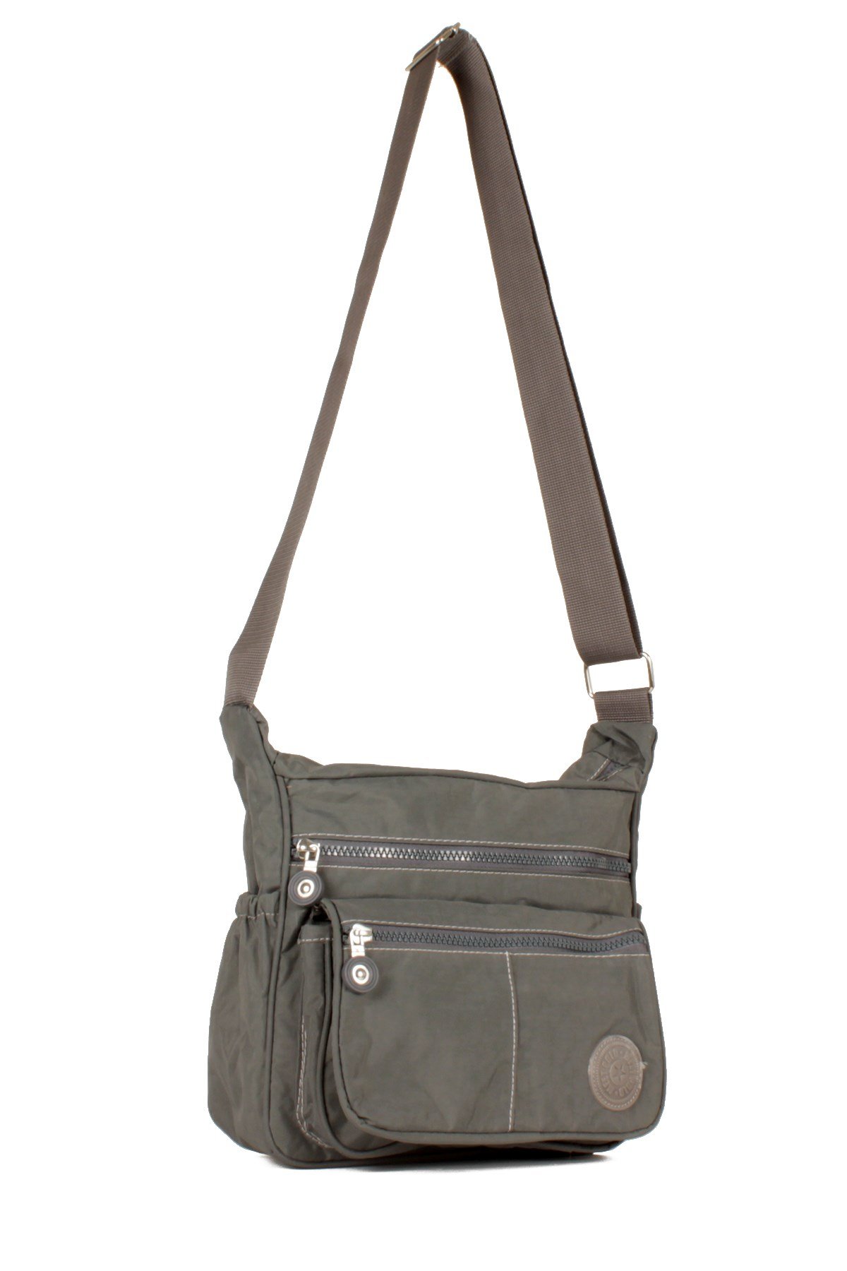 LWE10520-STalhaLuwwe Bag'sKadın Yumuşak Krinkıl Kumaş Estetik Çok Cepli Omuz - Postacı Çanta(10520)