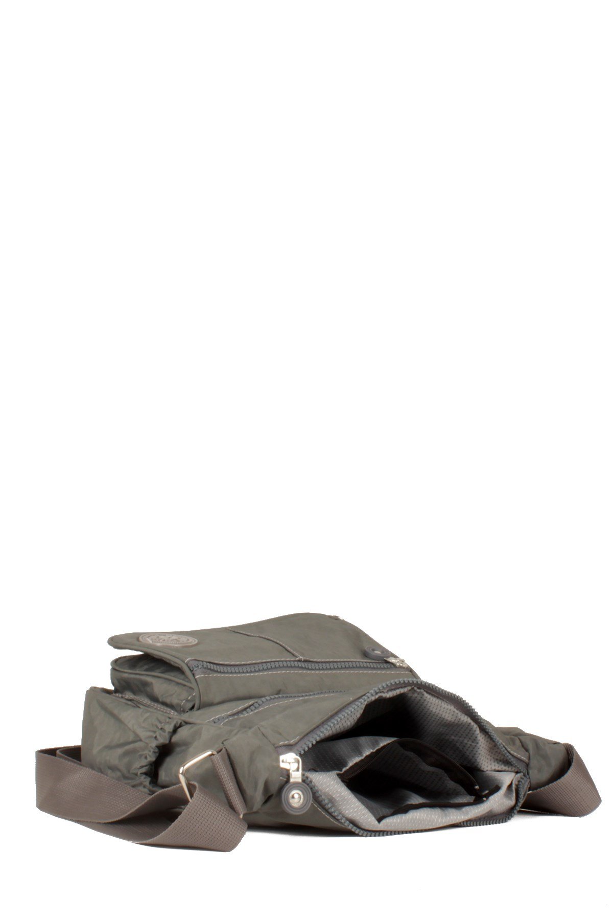 LWE10520-STalhaLuwwe Bag'sKadın Yumuşak Krinkıl Kumaş Estetik Çok Cepli Omuz - Postacı Çanta(10520)