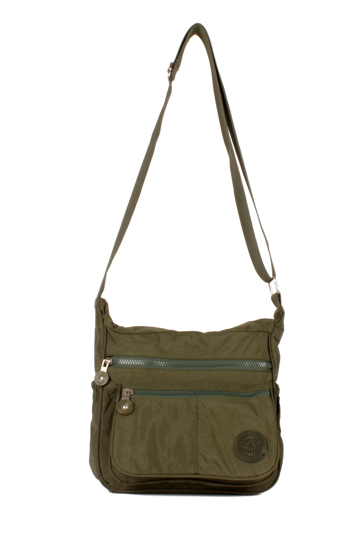 LWE10520-STalhaLuwwe Bag'sKadın Yumuşak Krinkıl Kumaş Estetik Çok Cepli Omuz - Postacı Çanta(10520)