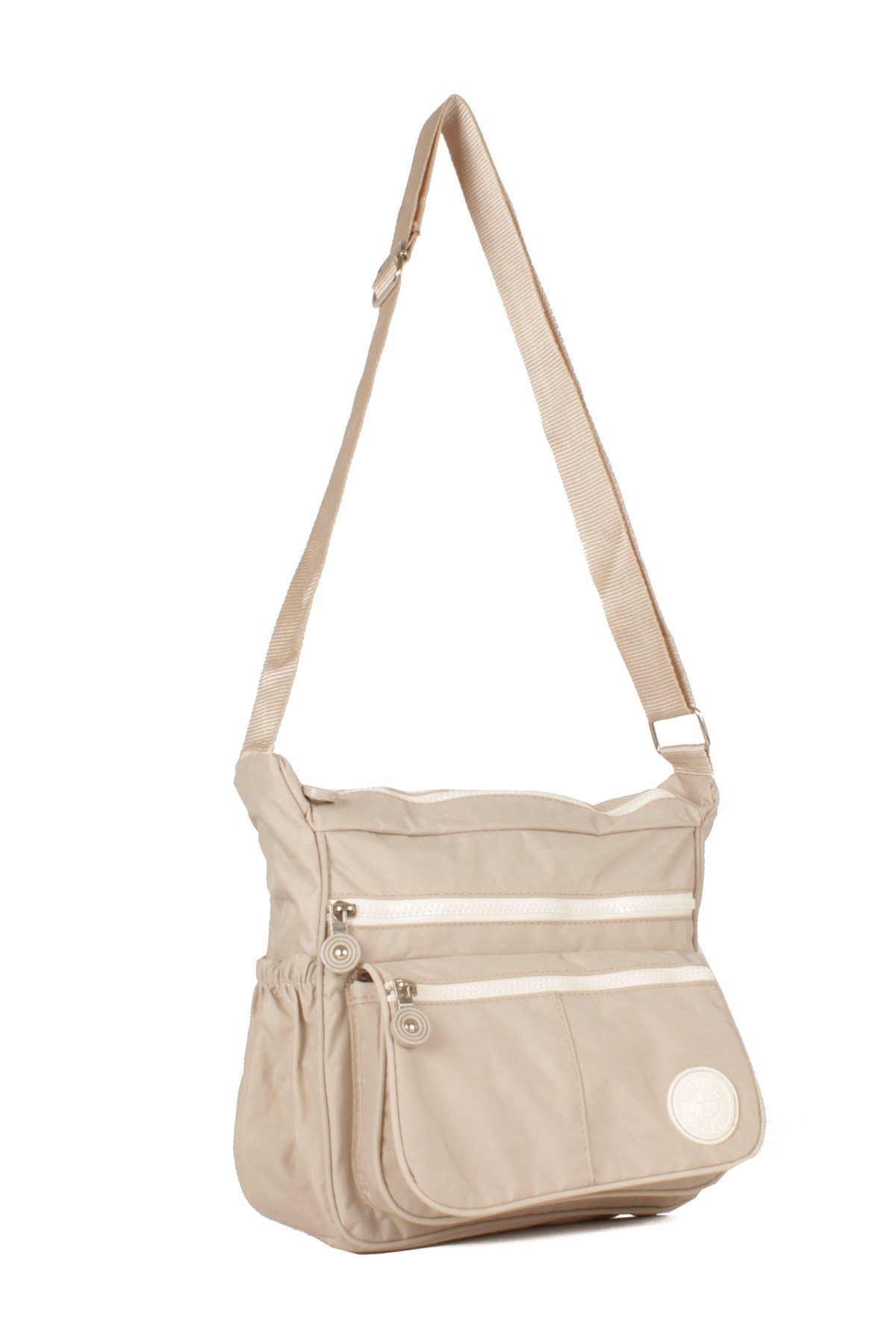 LWE10520-STalhaLuwwe Bag'sKadın Yumuşak Krinkıl Kumaş Estetik Çok Cepli Omuz - Postacı Çanta(10520)