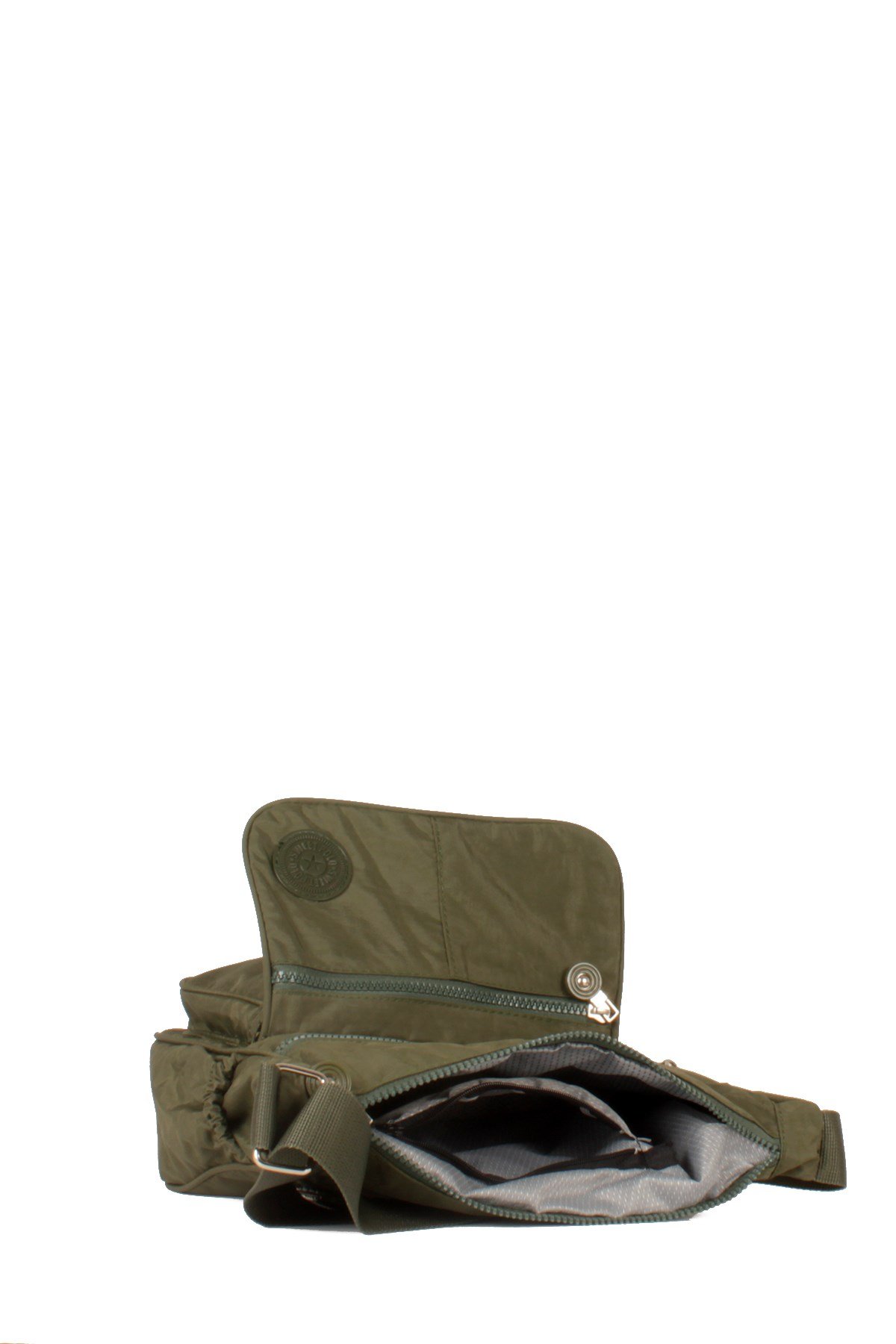 LWE10520-STalhaLuwwe Bag'sKadın Yumuşak Krinkıl Kumaş Estetik Çok Cepli Omuz - Postacı Çanta(10520)