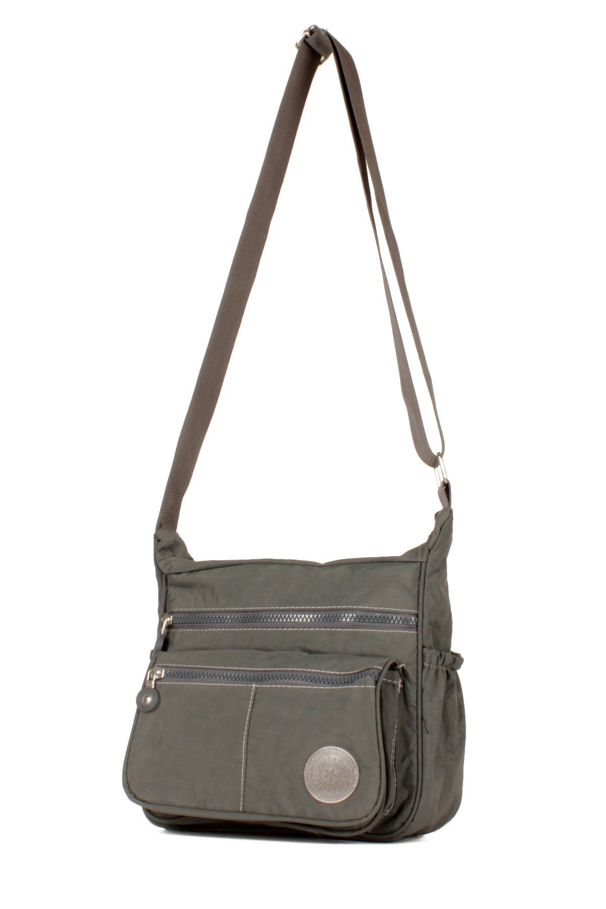 LWE10520-STalhaLuwwe Bag'sKadın Yumuşak Krinkıl Kumaş Estetik Çok Cepli Omuz - Postacı Çanta(10520)