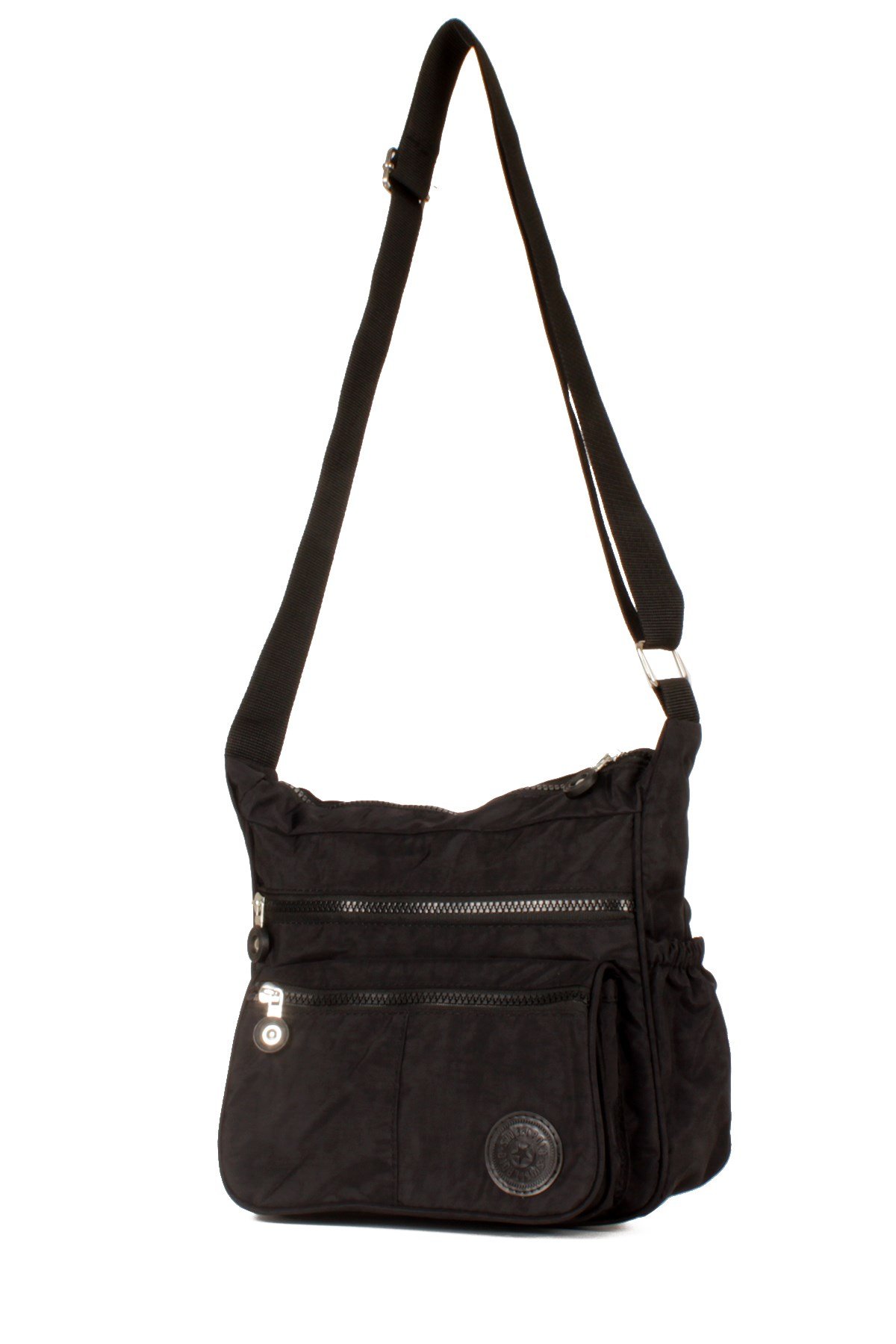 LWE10520-STalhaLuwwe Bag'sKadın Yumuşak Krinkıl Kumaş Estetik Çok Cepli Omuz - Postacı Çanta(10520)