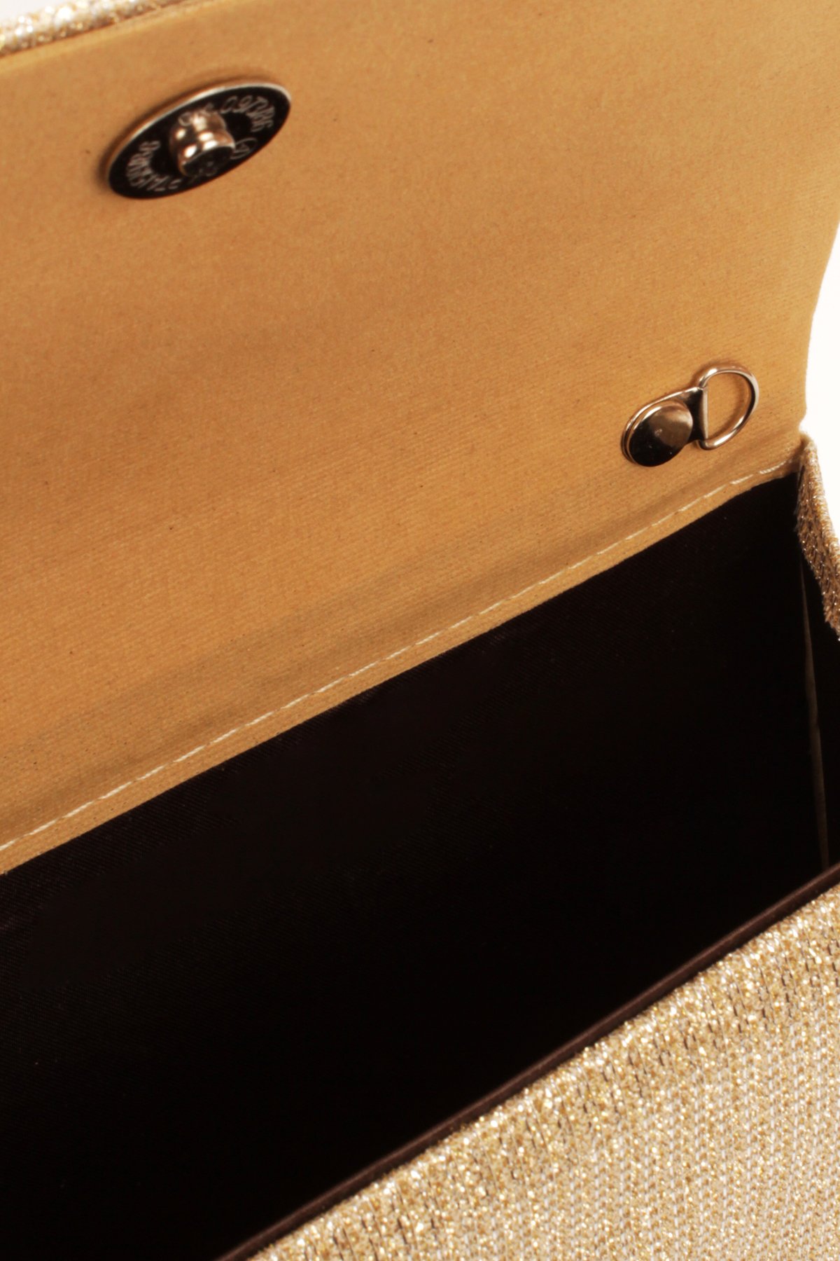 LWE10817-SyhTalhaLuwwe Bag'sKadın Zincir Askılı El Saplı Simli Doku Kararmaz Aksesuar Özel Gün Abiye El ve Omuz Çantası (10817)