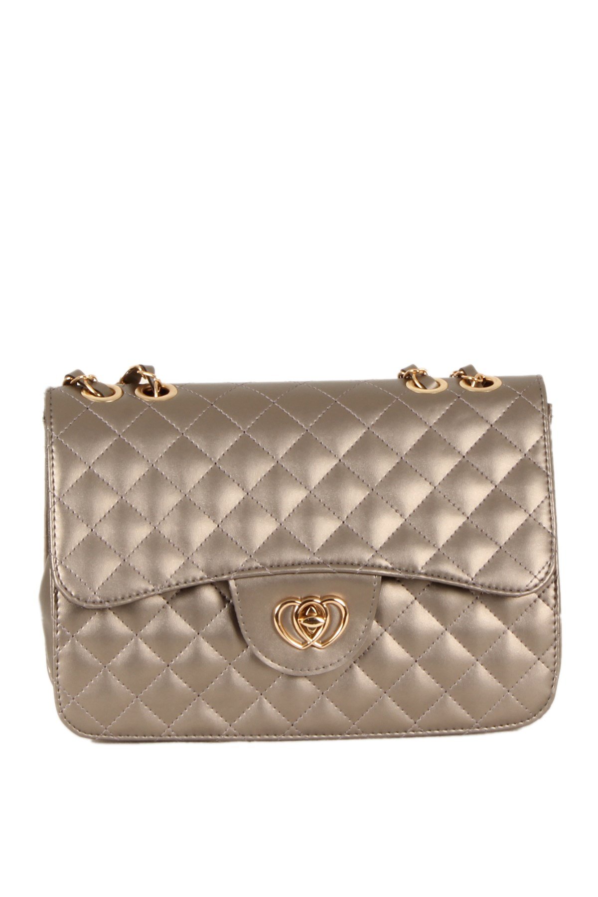 LWE20364-SLuwweLuwwe Bag'sKadın Zincir Askılı Kapitone Omuz Çantası (20364)