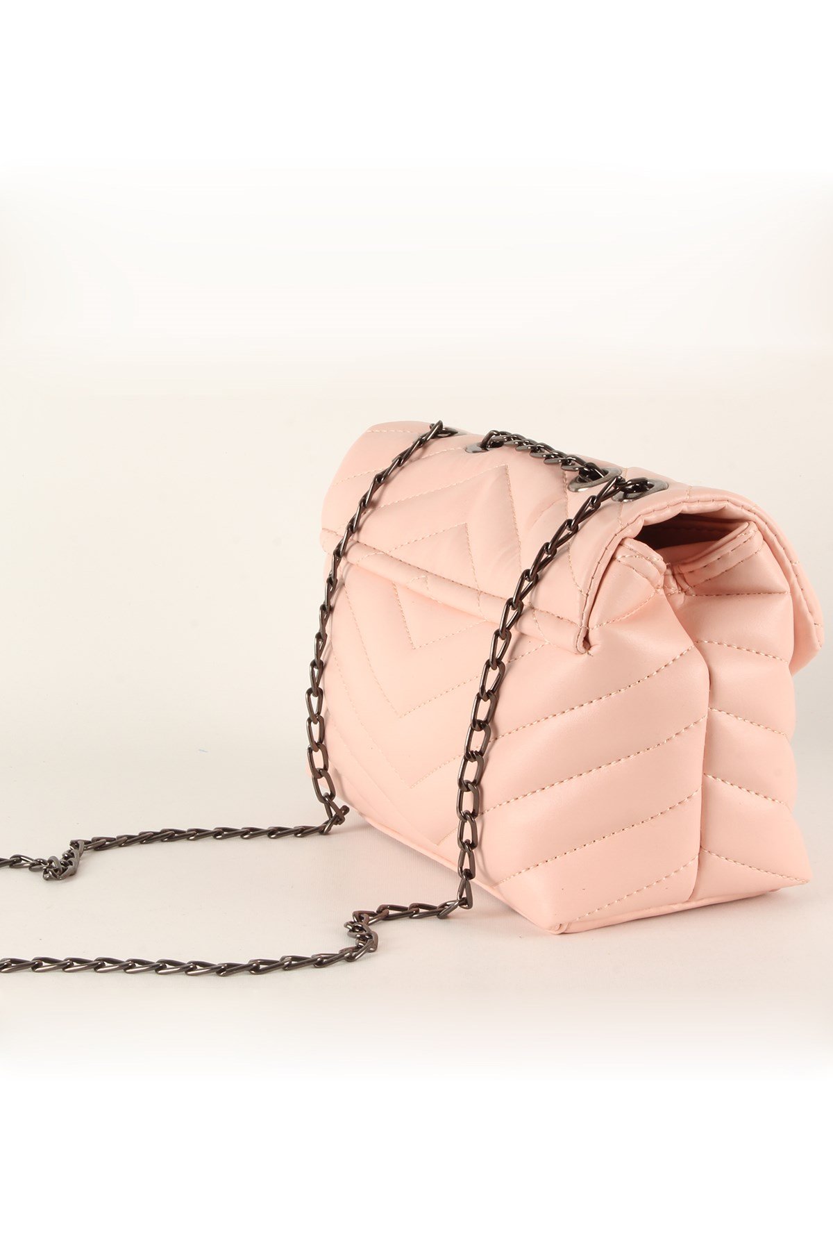 LWE20384-SLuwweLuwwe Bag'sKadın Zincir Askılı Kapitone Omuz Çantası (20384)