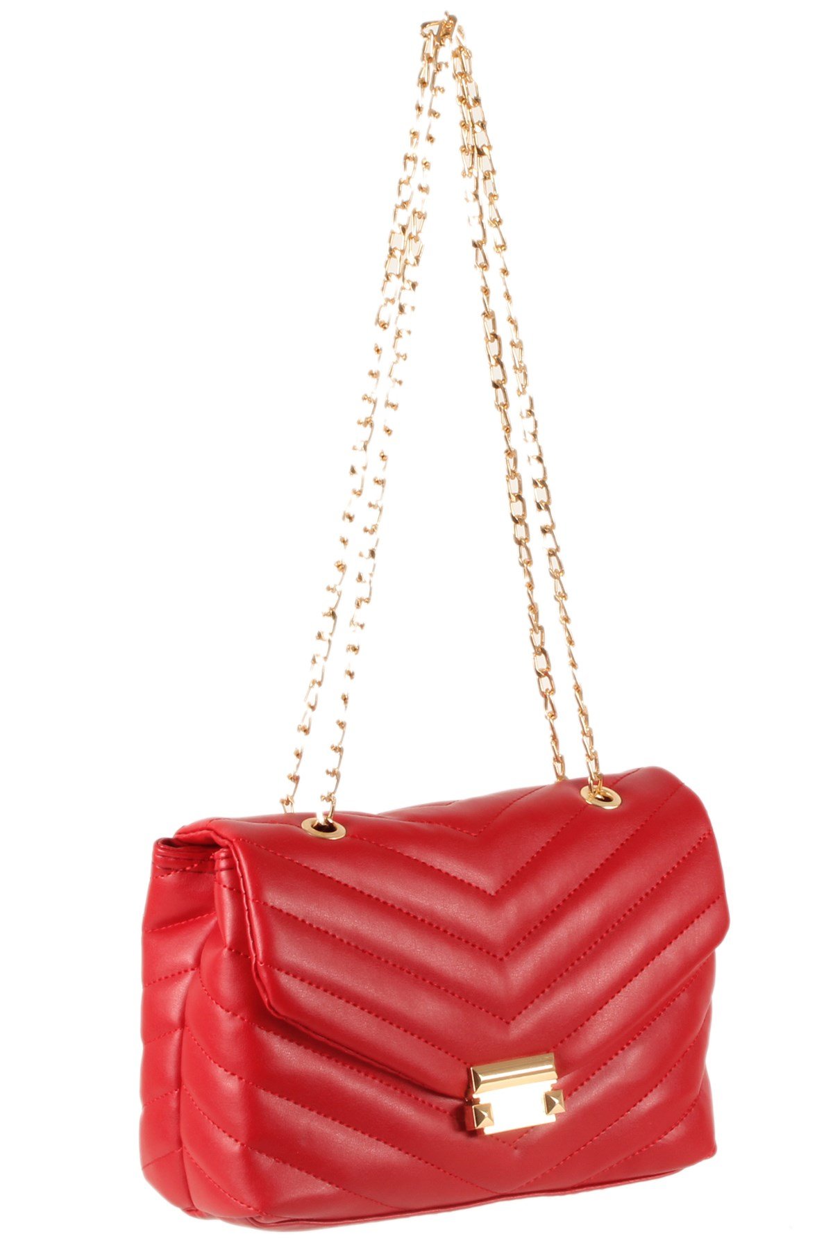 LWE20351-SLuwweLuwwe Bag'sKadın Zincir Askılı Kapitone Omuz Çantası (20351)