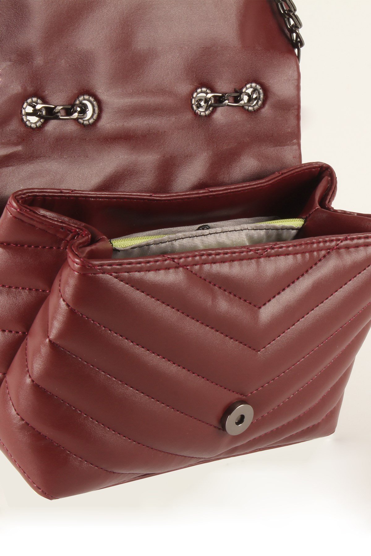 LWE20384-SLuwweLuwwe Bag'sKadın Zincir Askılı Kapitone Omuz Çantası (20384)