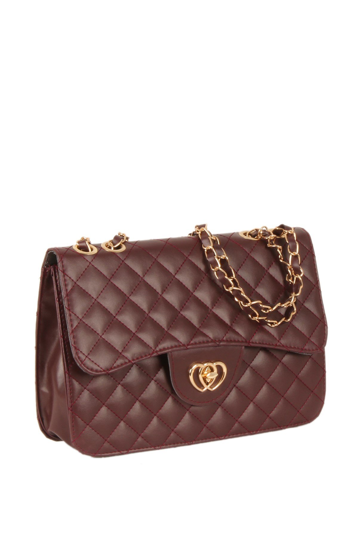 LWE20364-SLuwweLuwwe Bag'sKadın Zincir Askılı Kapitone Omuz Çantası (20364)