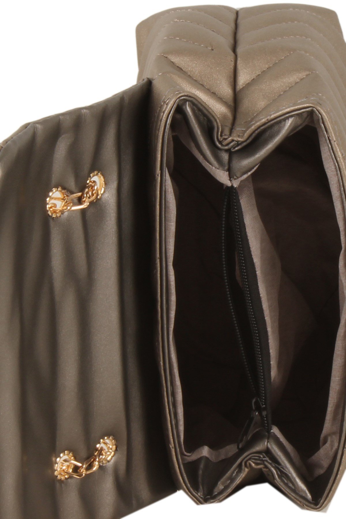 LWE20351-SLuwweLuwwe Bag'sKadın Zincir Askılı Kapitone Omuz Çantası (20351)