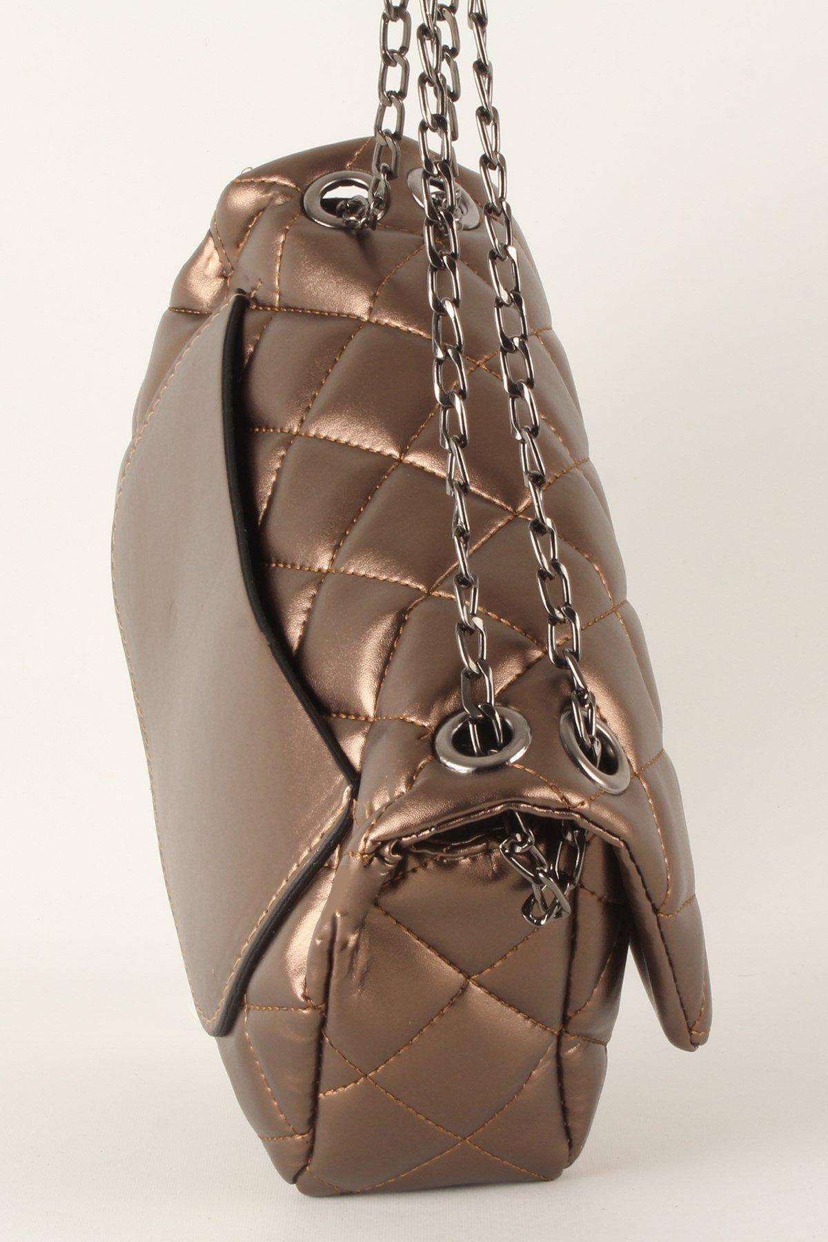 LWE20385-SLuwweLuwwe Bag'sKadın Zincir Askılı Kapitone Omuz Çantası (20385)