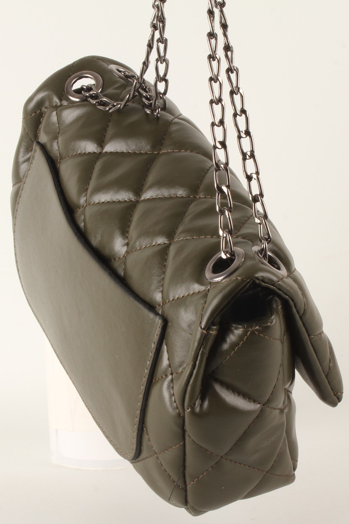 LWE20385-SLuwweLuwwe Bag'sKadın Zincir Askılı Kapitone Omuz Çantası (20385)