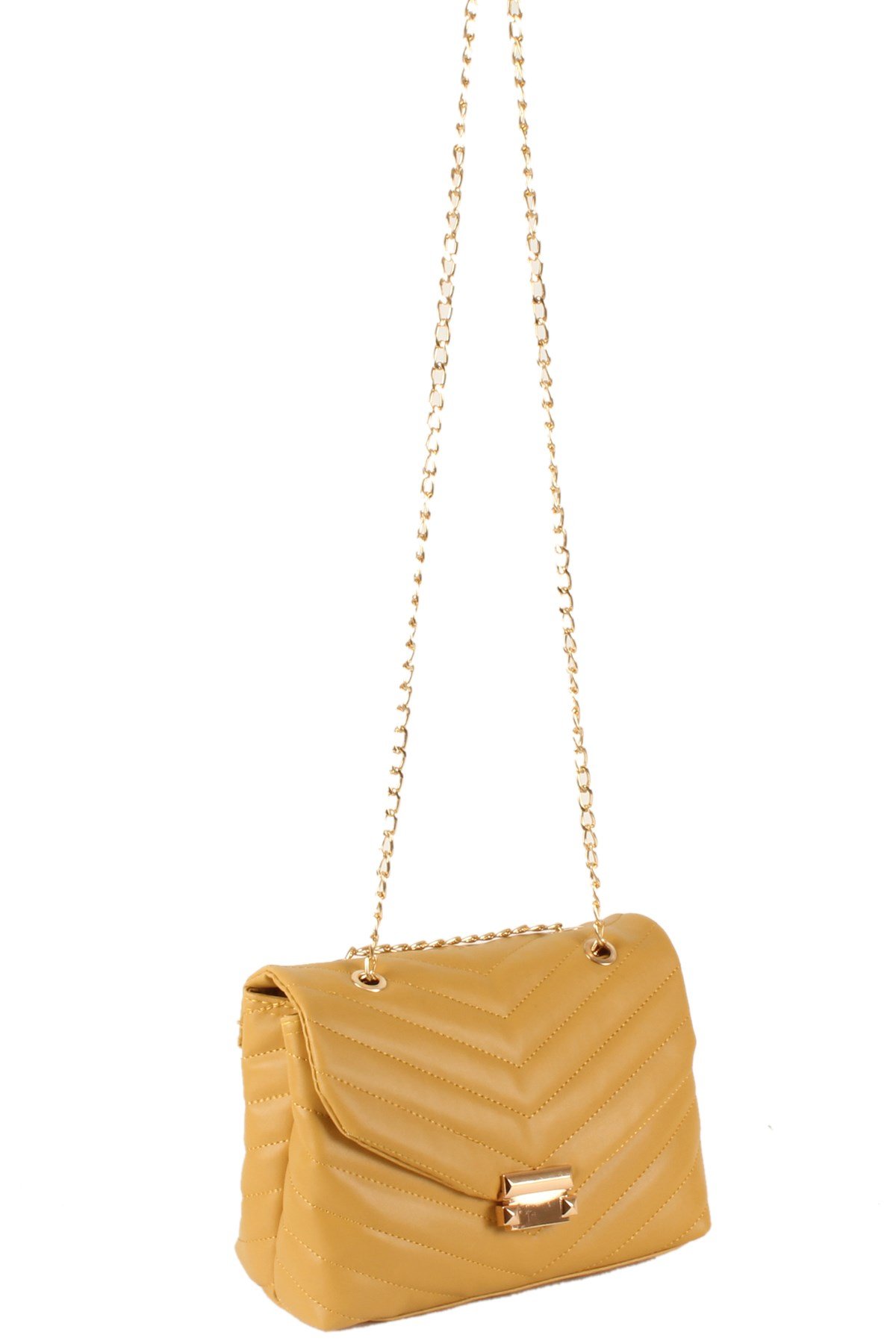 LWE20351-SLuwweLuwwe Bag'sKadın Zincir Askılı Kapitone Omuz Çantası (20351)