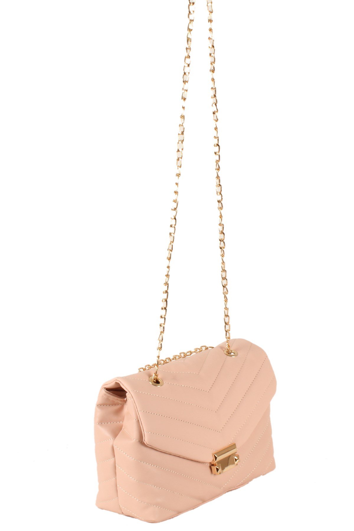 LWE20351-SLuwweLuwwe Bag'sKadın Zincir Askılı Kapitone Omuz Çantası (20351)