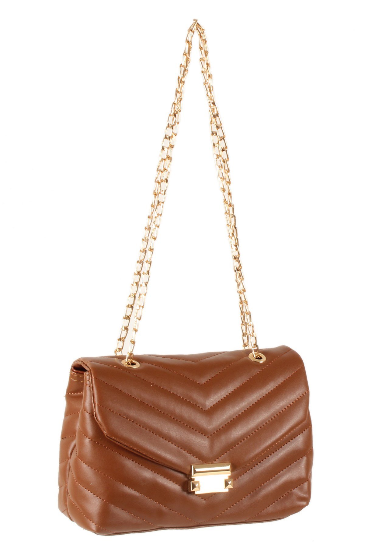 LWE20351-SLuwweLuwwe Bag'sKadın Zincir Askılı Kapitone Omuz Çantası (20351)