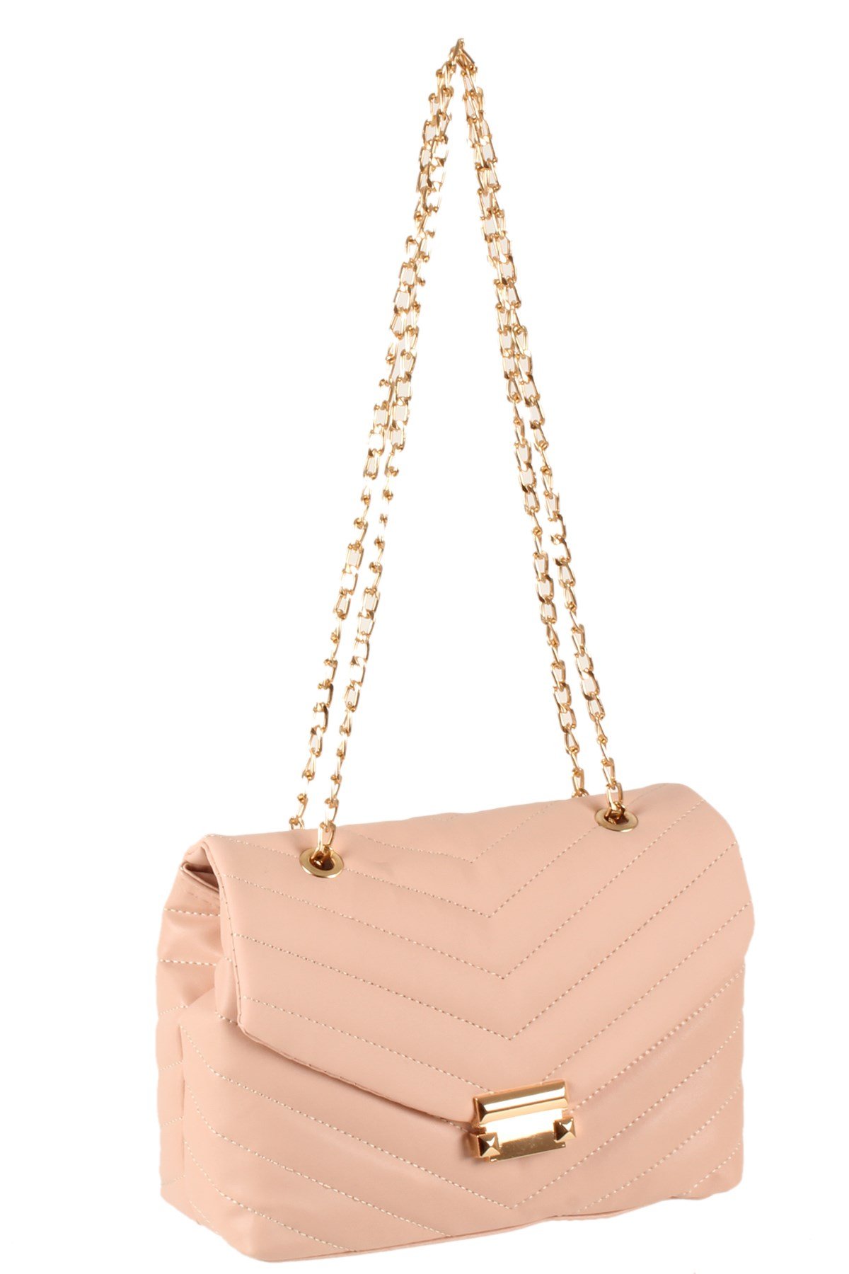 LWE20351-SLuwweLuwwe Bag'sKadın Zincir Askılı Kapitone Omuz Çantası (20351)