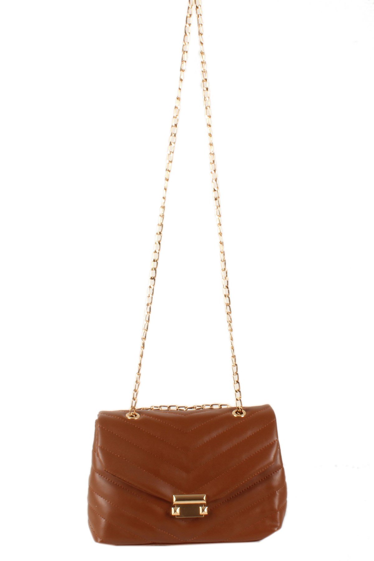 LWE20351-SLuwweLuwwe Bag'sKadın Zincir Askılı Kapitone Omuz Çantası (20351)