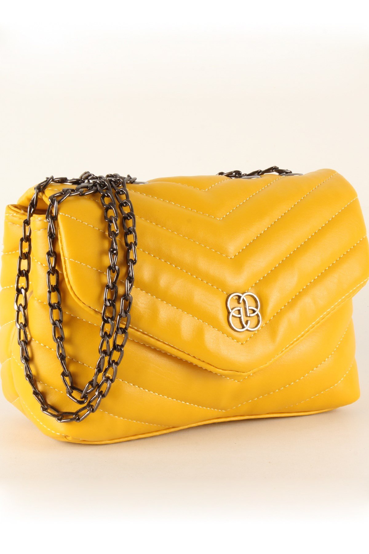 LWE20384-SLuwweLuwwe Bag'sKadın Zincir Askılı Kapitone Omuz Çantası (20384)