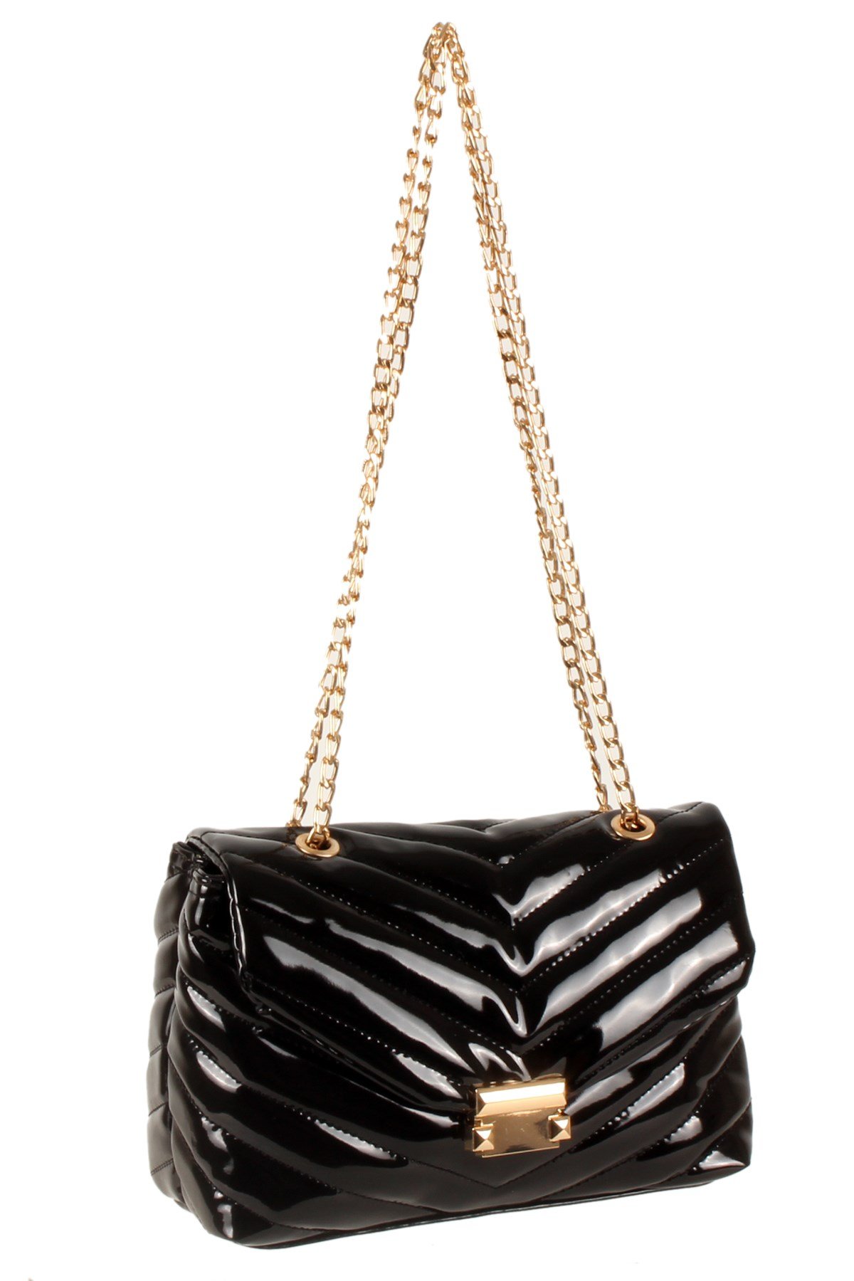 LWE20351-SLuwweLuwwe Bag'sKadın Zincir Askılı Kapitone Omuz Çantası (20351)