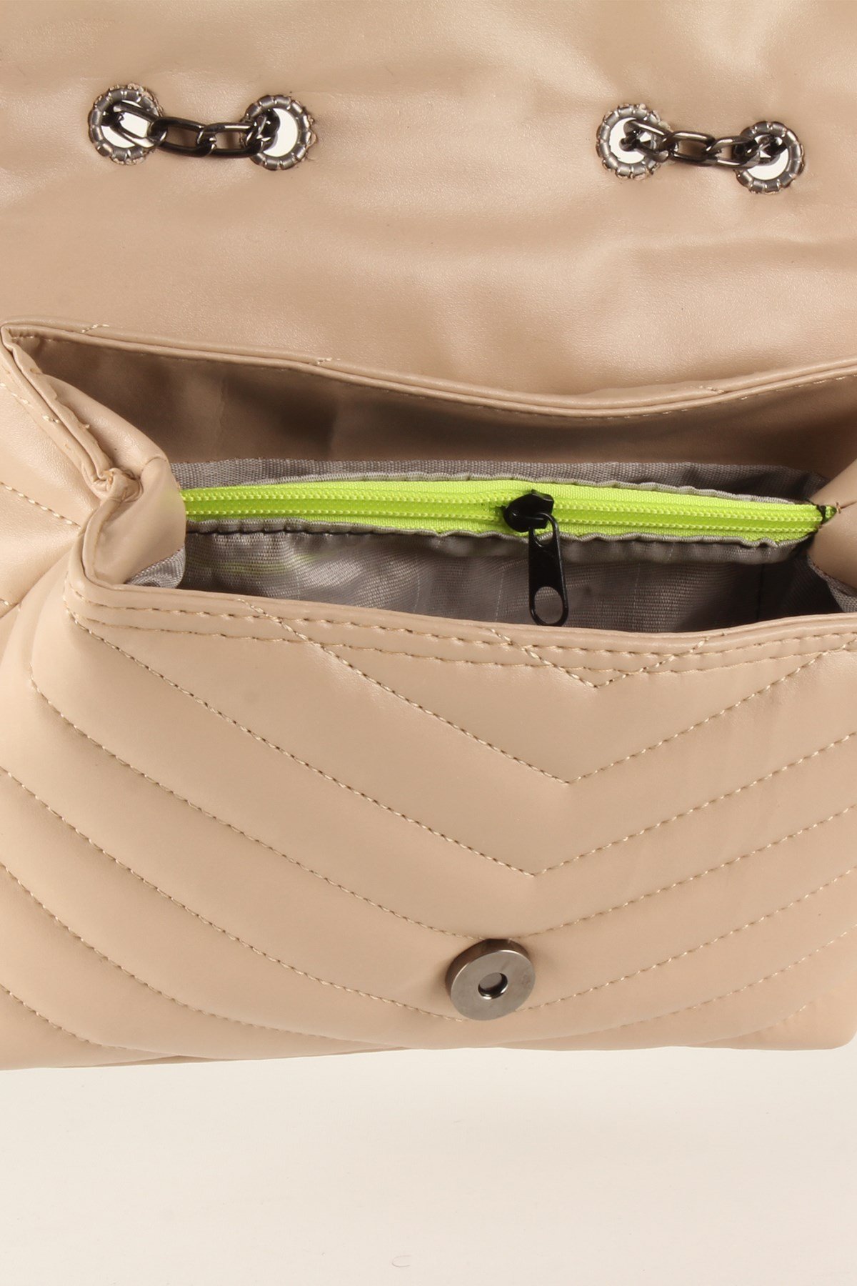 LWE20384-SLuwweLuwwe Bag'sKadın Zincir Askılı Kapitone Omuz Çantası (20384)