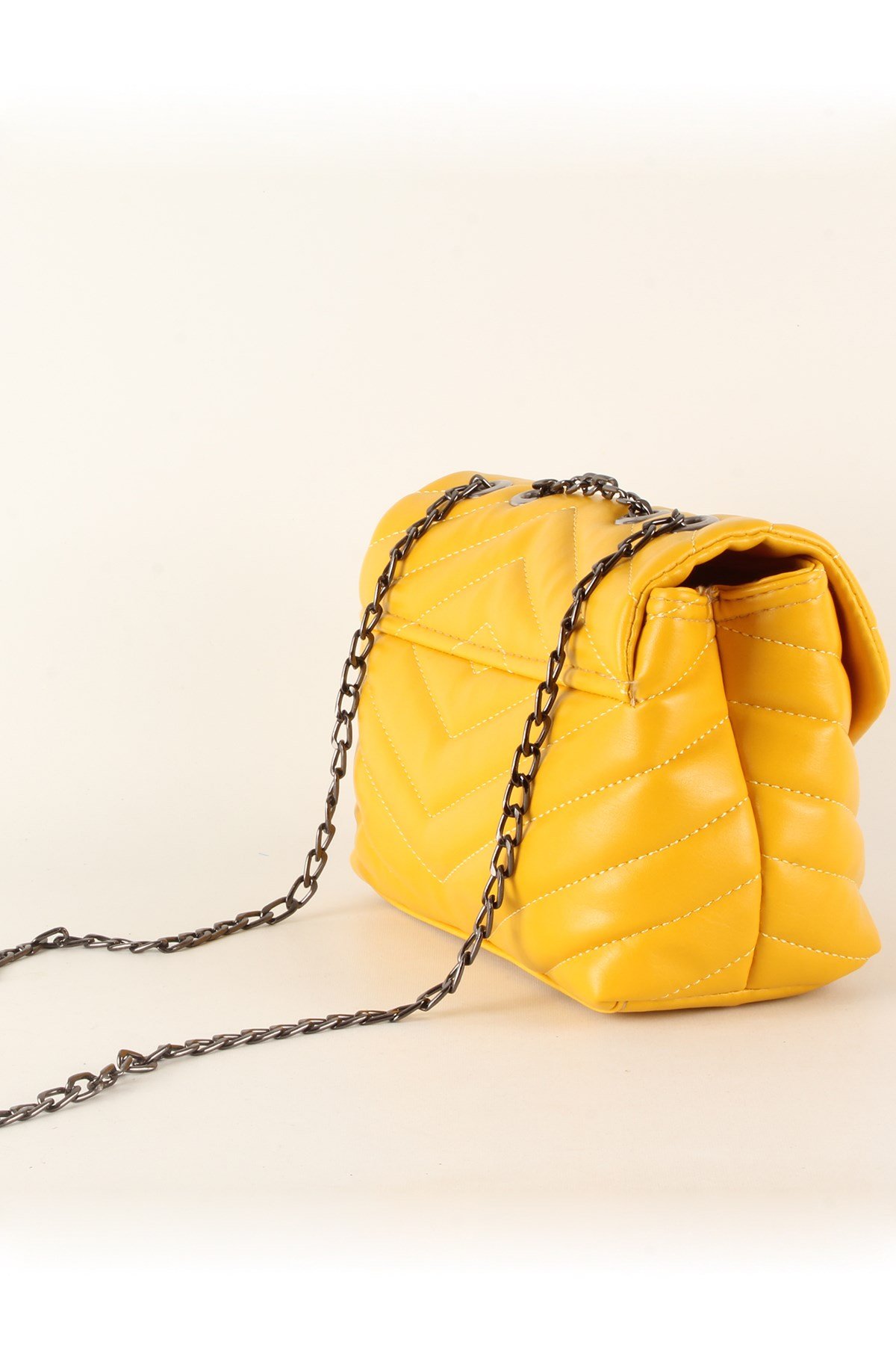 LWE20384-SLuwweLuwwe Bag'sKadın Zincir Askılı Kapitone Omuz Çantası (20384)