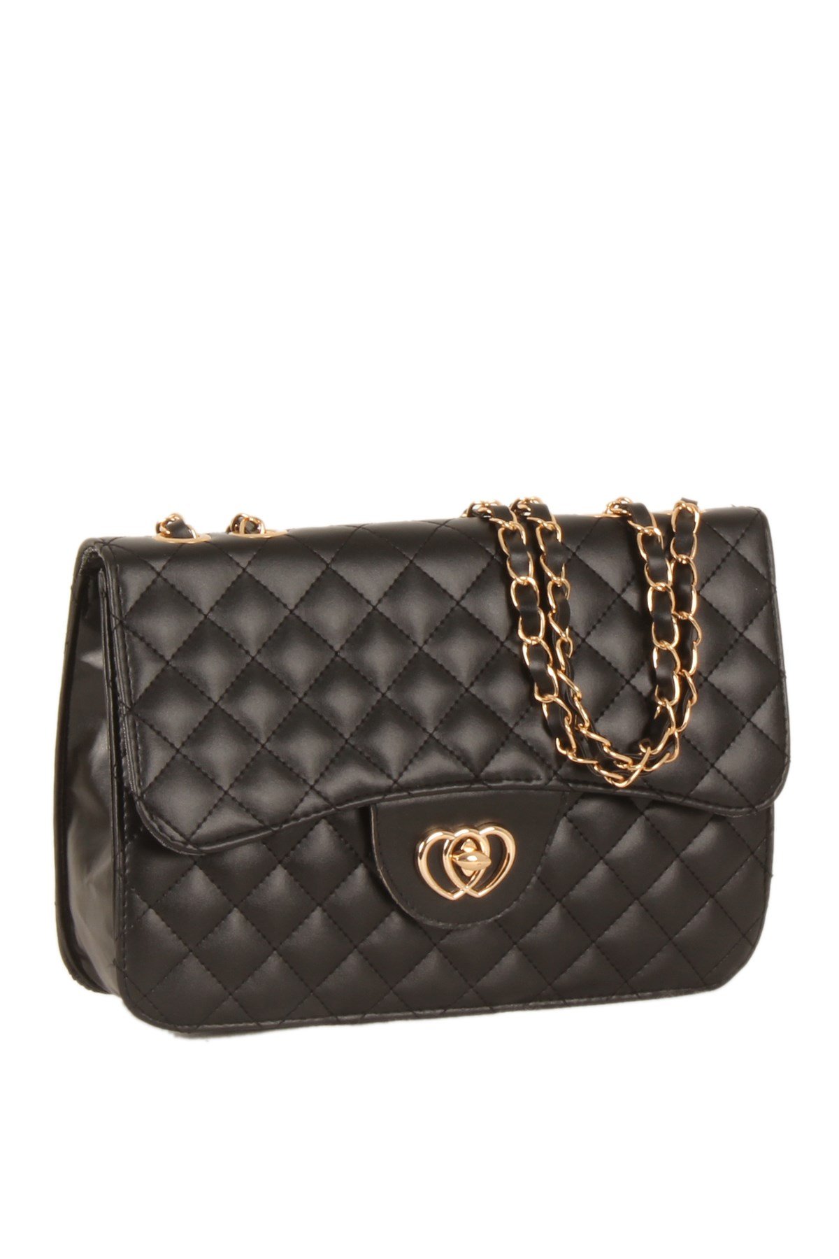 LWE20364-SLuwweLuwwe Bag'sKadın Zincir Askılı Kapitone Omuz Çantası (20364)