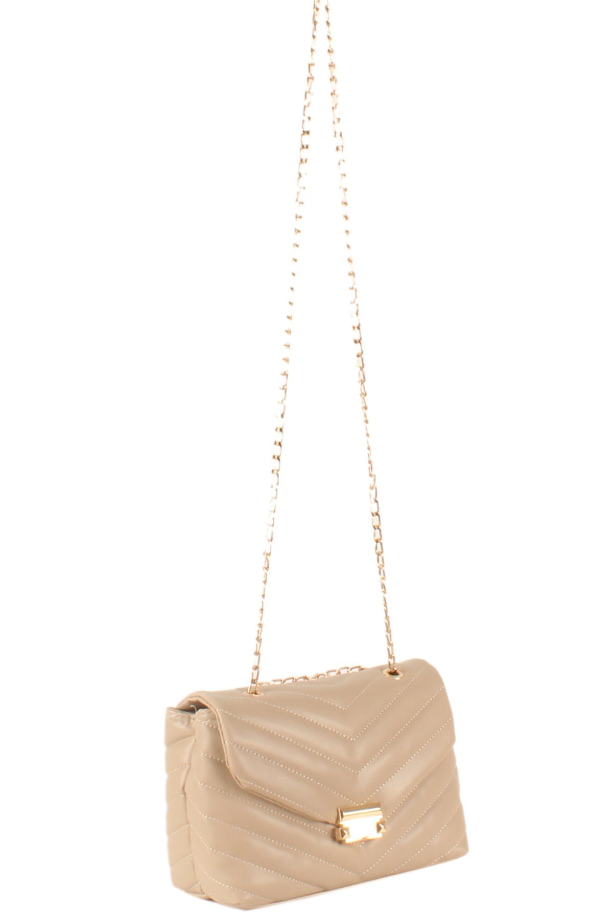 LWE20351-SLuwweLuwwe Bag'sKadın Zincir Askılı Kapitone Omuz Çantası (20351)