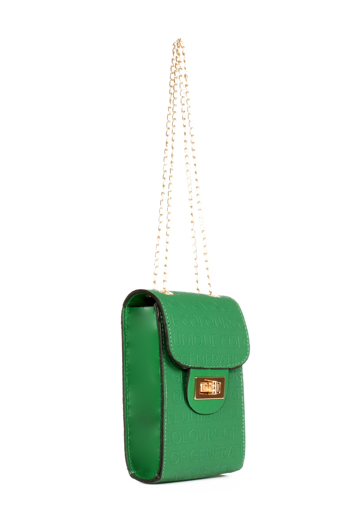 LWE20621-SyhTalhaLuwwe Bag'sKadın Zincir Askılı Midi Boy Omuz Çantası (20621)