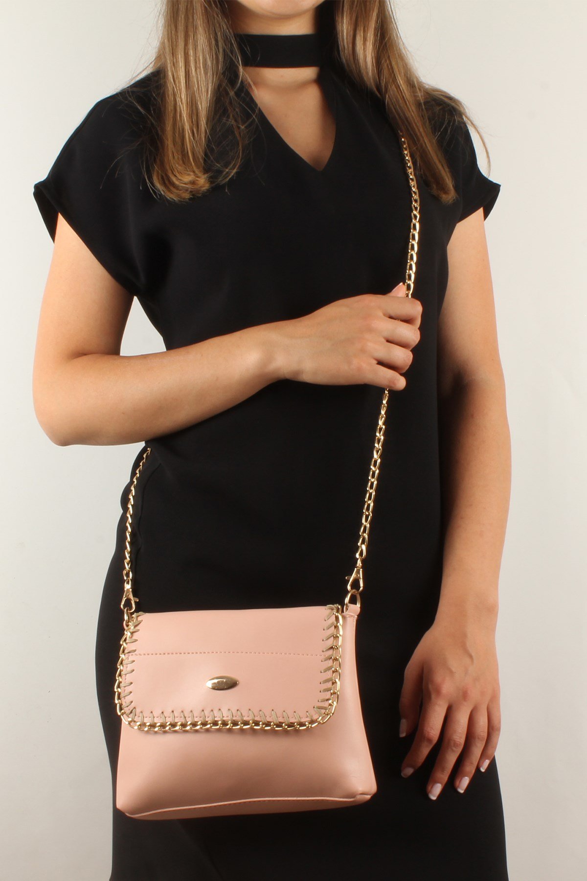 LWE20374-SLuwweLuwwe Bag'sKadın Zincir Askılı Omuz Çantası (20374)