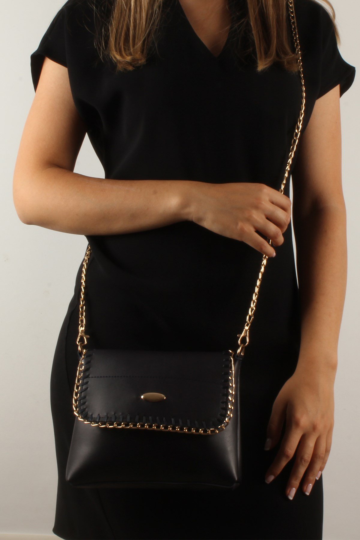 LWE20374-SLuwweLuwwe Bag'sKadın Zincir Askılı Omuz Çantası (20374)